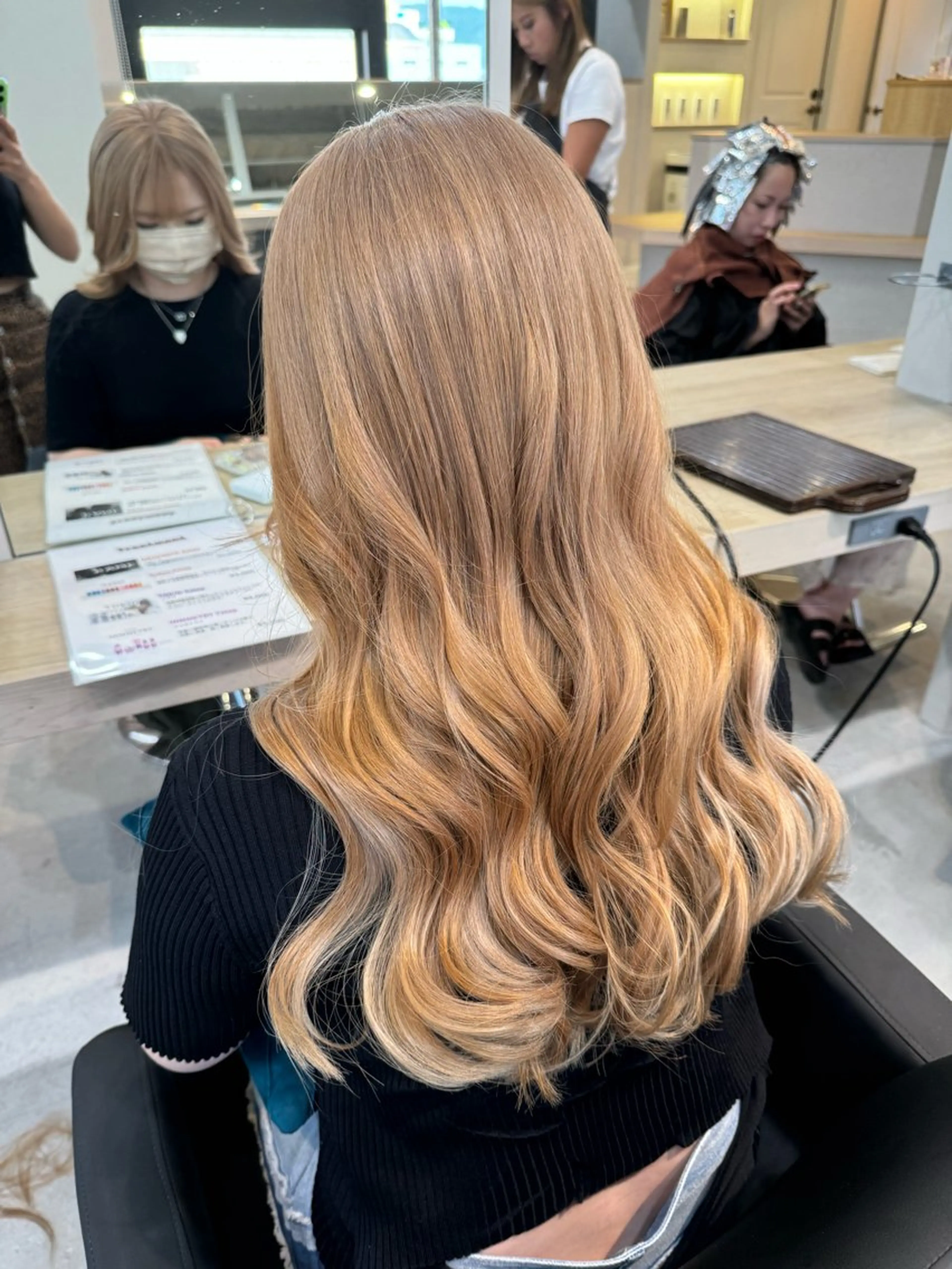 ロング ヘアカラー トリートメント LUDIQUE【ルディック】所属・AKI ✄のヘアスタイル