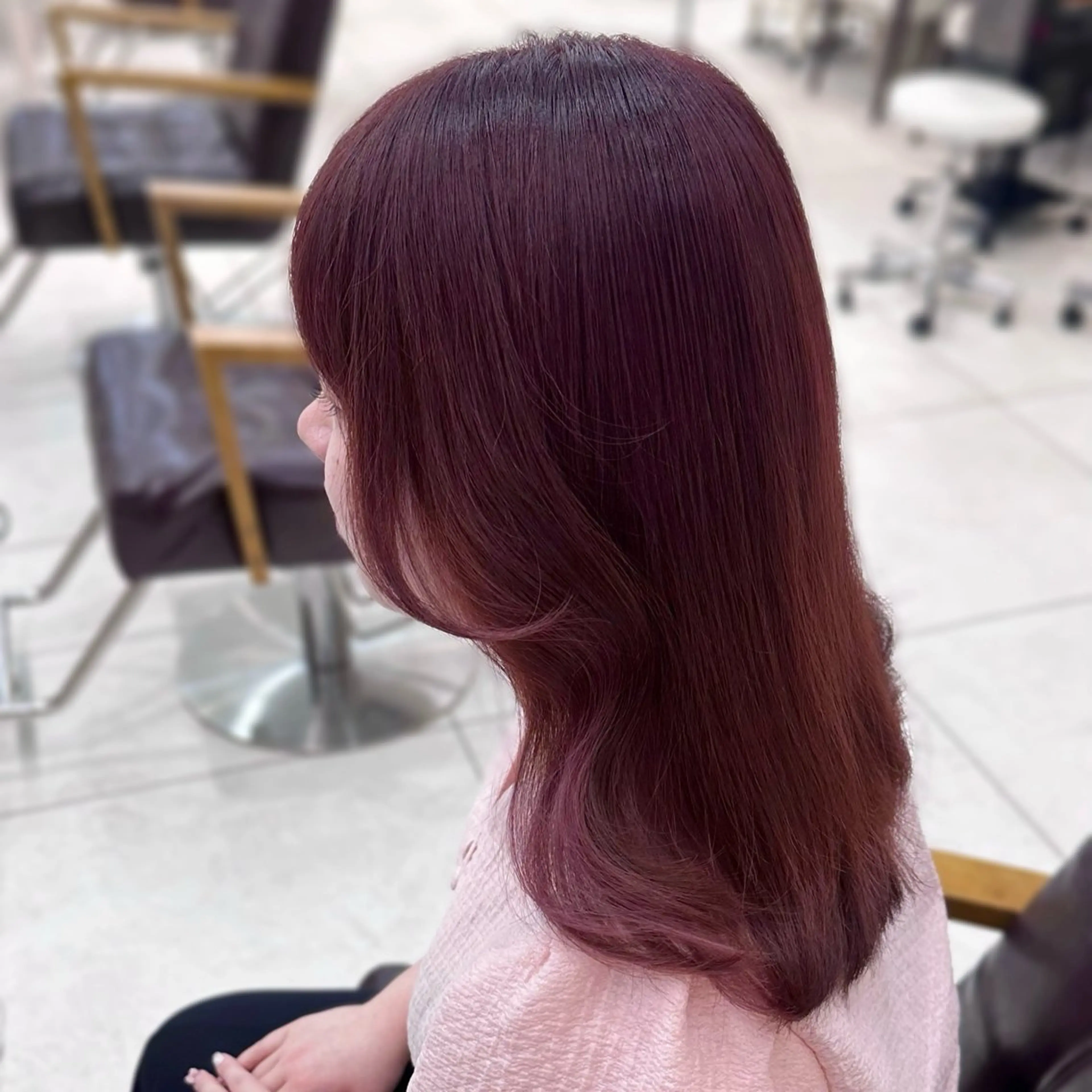 ミディアム euphoria銀座グランデ所属・honoca 🤍のヘアスタイル