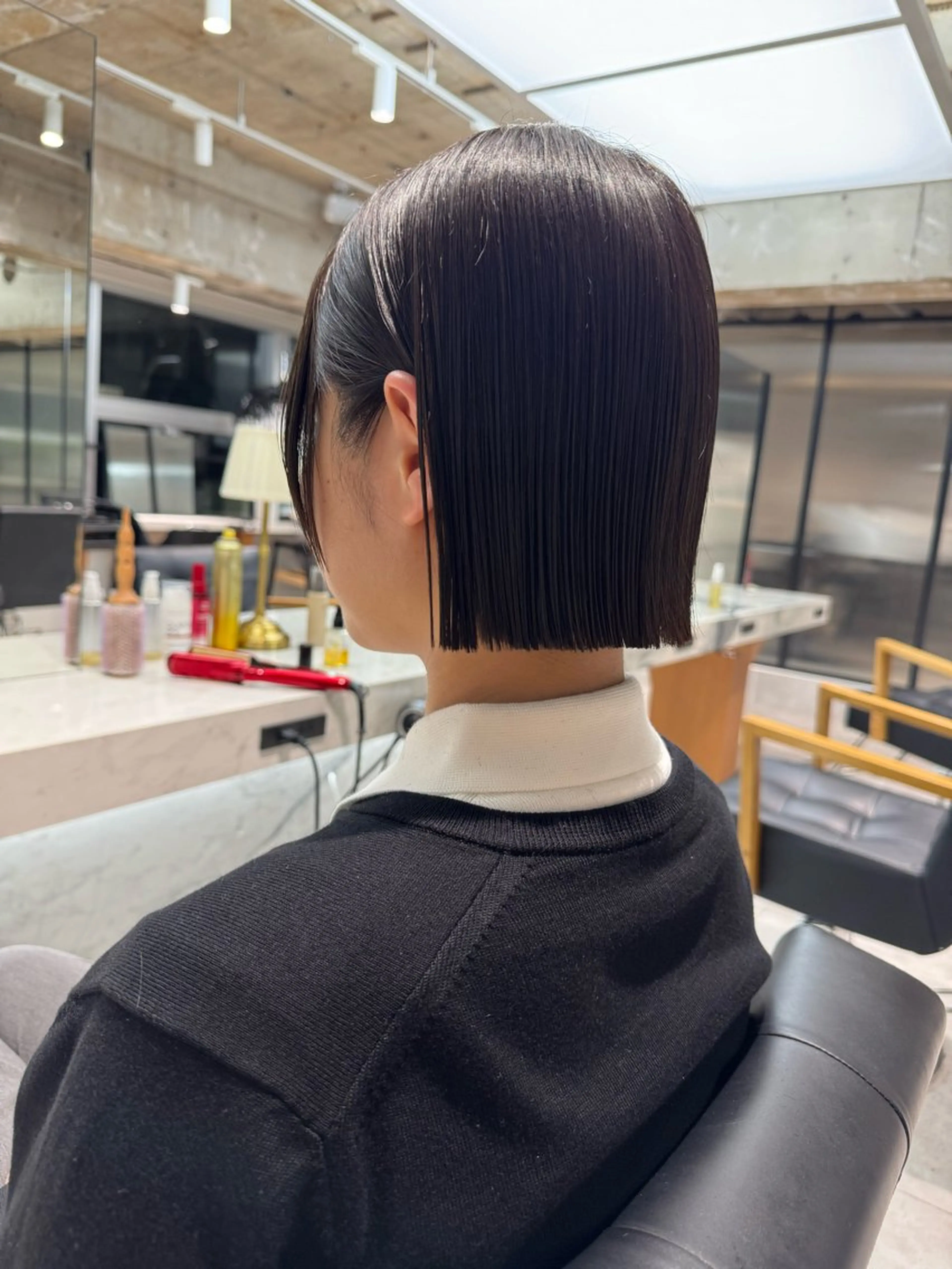 ショート ボブ オオクラ マオのヘアスタイル