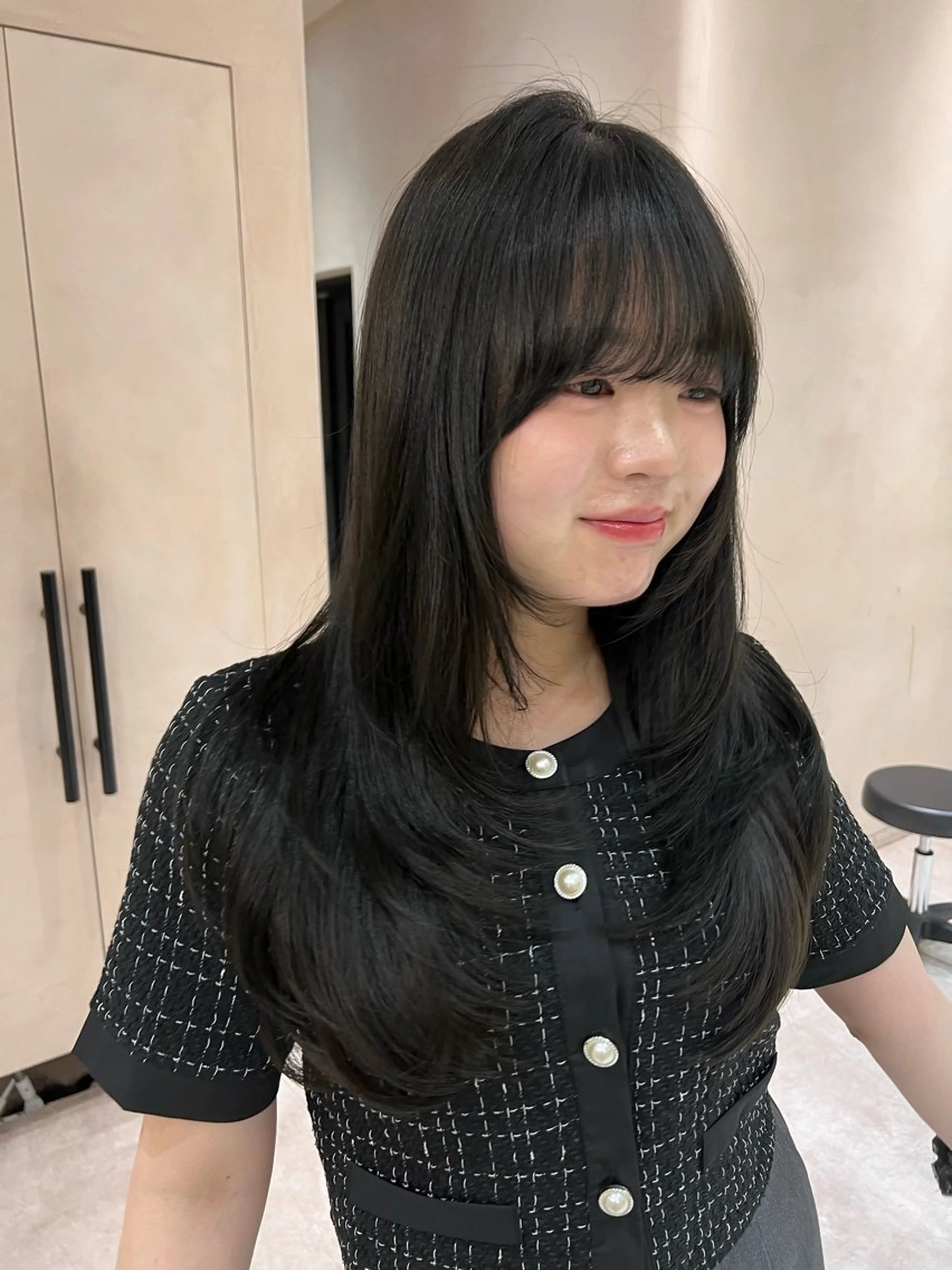 セミロング カラー カット ヘアカラー トリートメント 渋谷🌈透明感カラー レイヤー/mikuのヘアスタイル