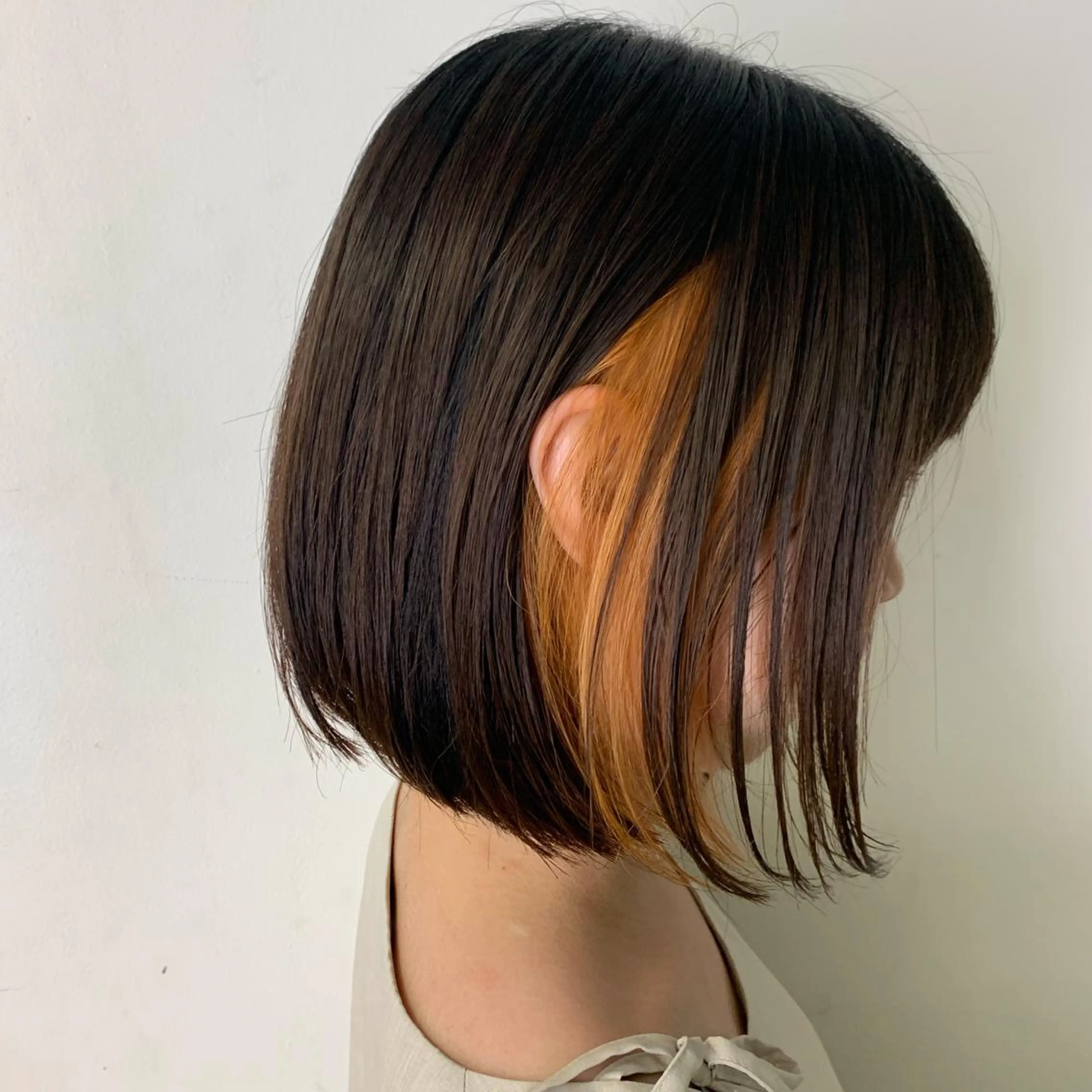 ミディアム カラー 【全席個室/シェアサロン】FRAME + HairEsthe 御堂筋難波店所属・ひらやま りょういちのヘアスタイル