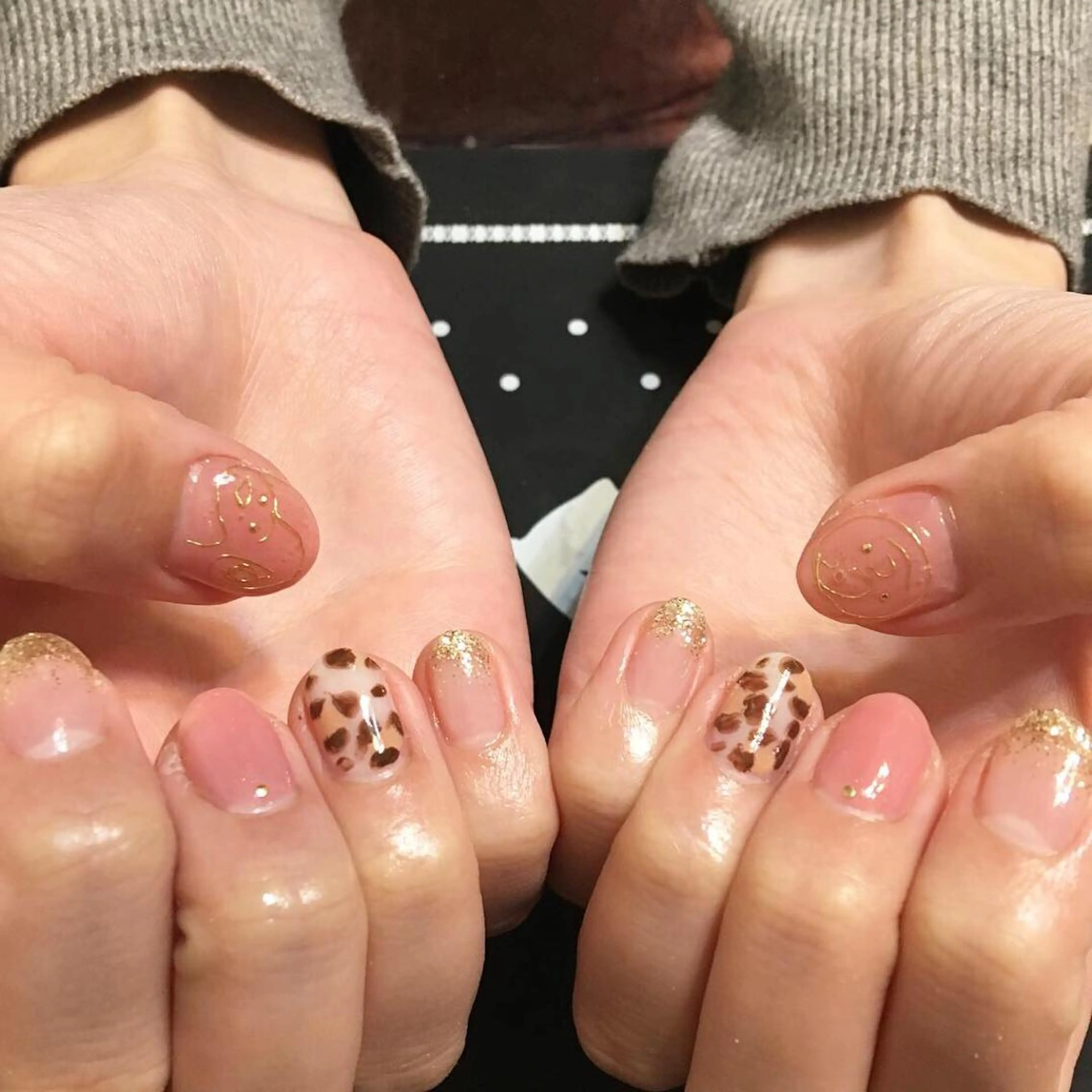 ネイル アートネイル 持ち込み ハンドネイル 🌈KANÅKO 🌈のネイルデザイン