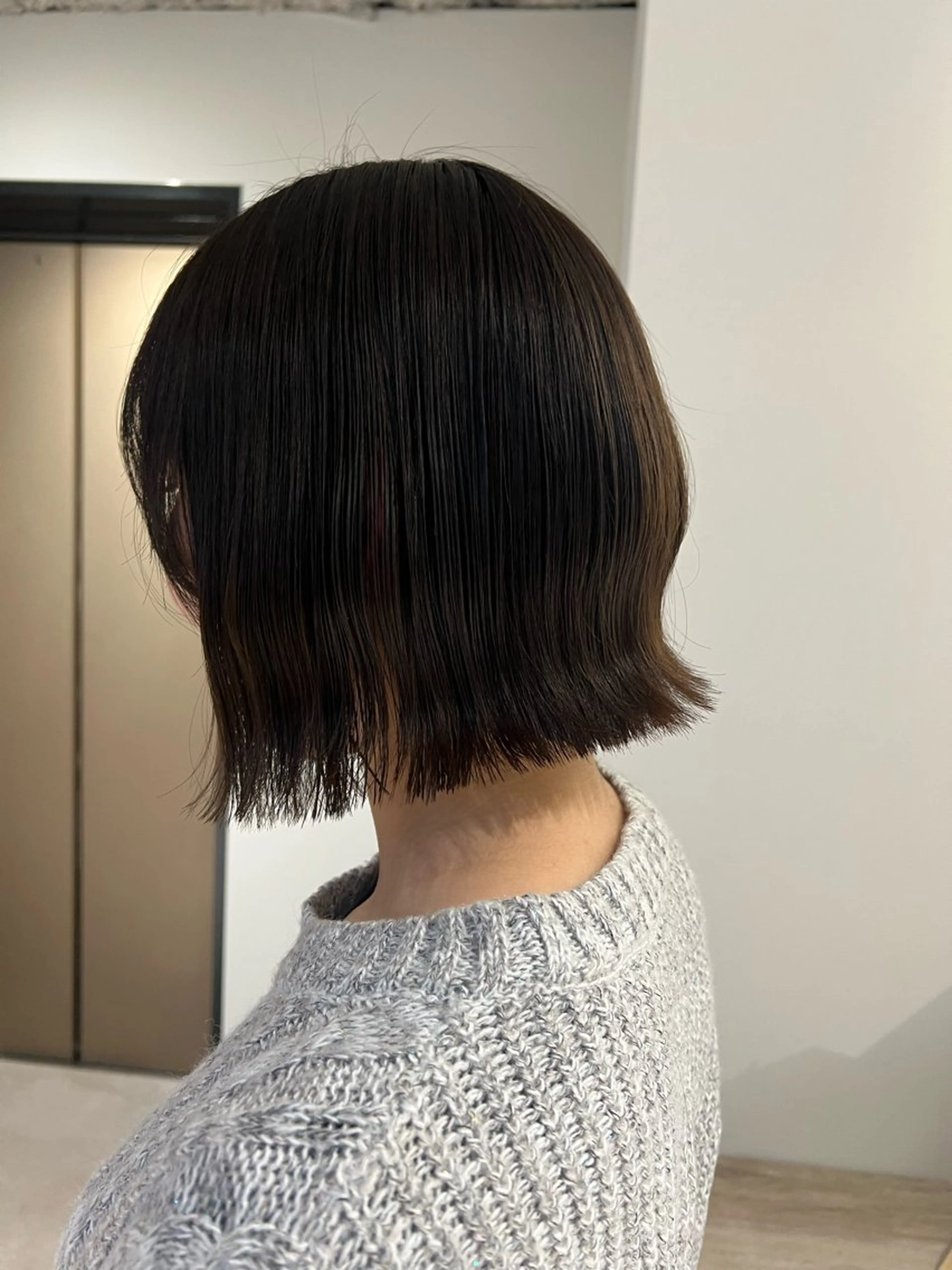ショート カラー ボブ 似合わせカット カット 梅田/顔周りカット /ボブ/RINKAのヘアスタイル