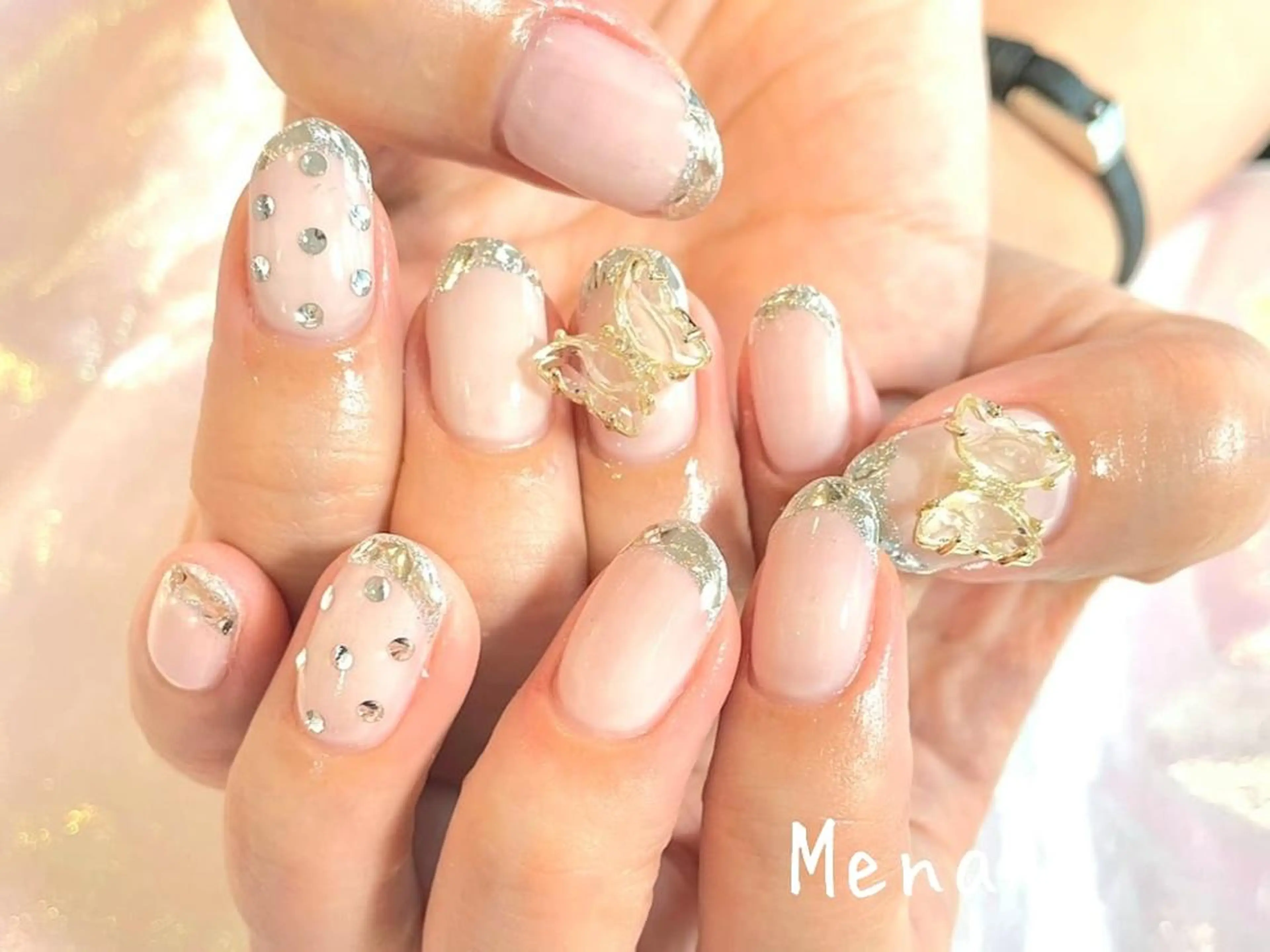 ネイル アートネイル 🎀MENAIL🎀 シンプル系/POP系のネイルデザイン