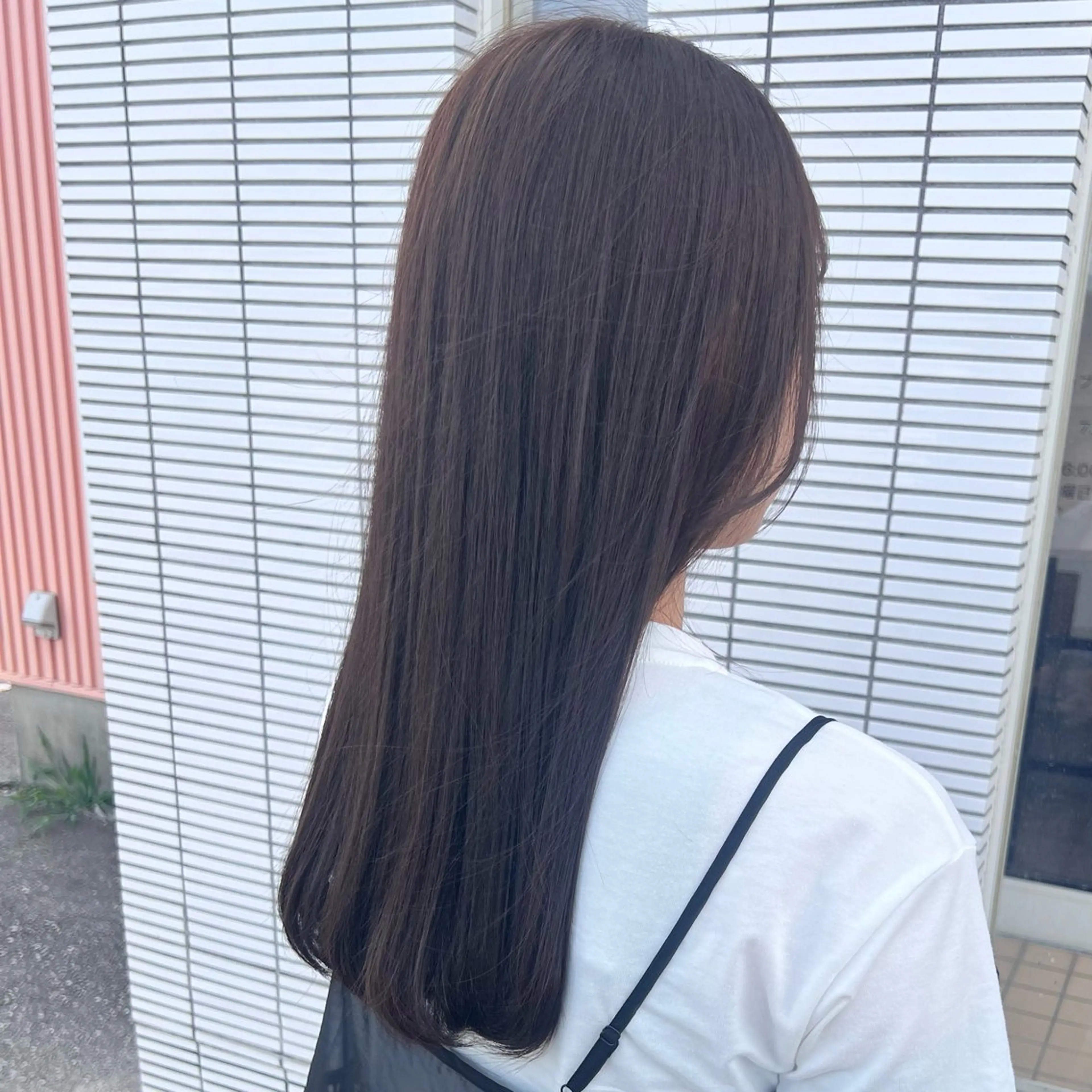 ロング カラー 澤越 遥花のヘアスタイル