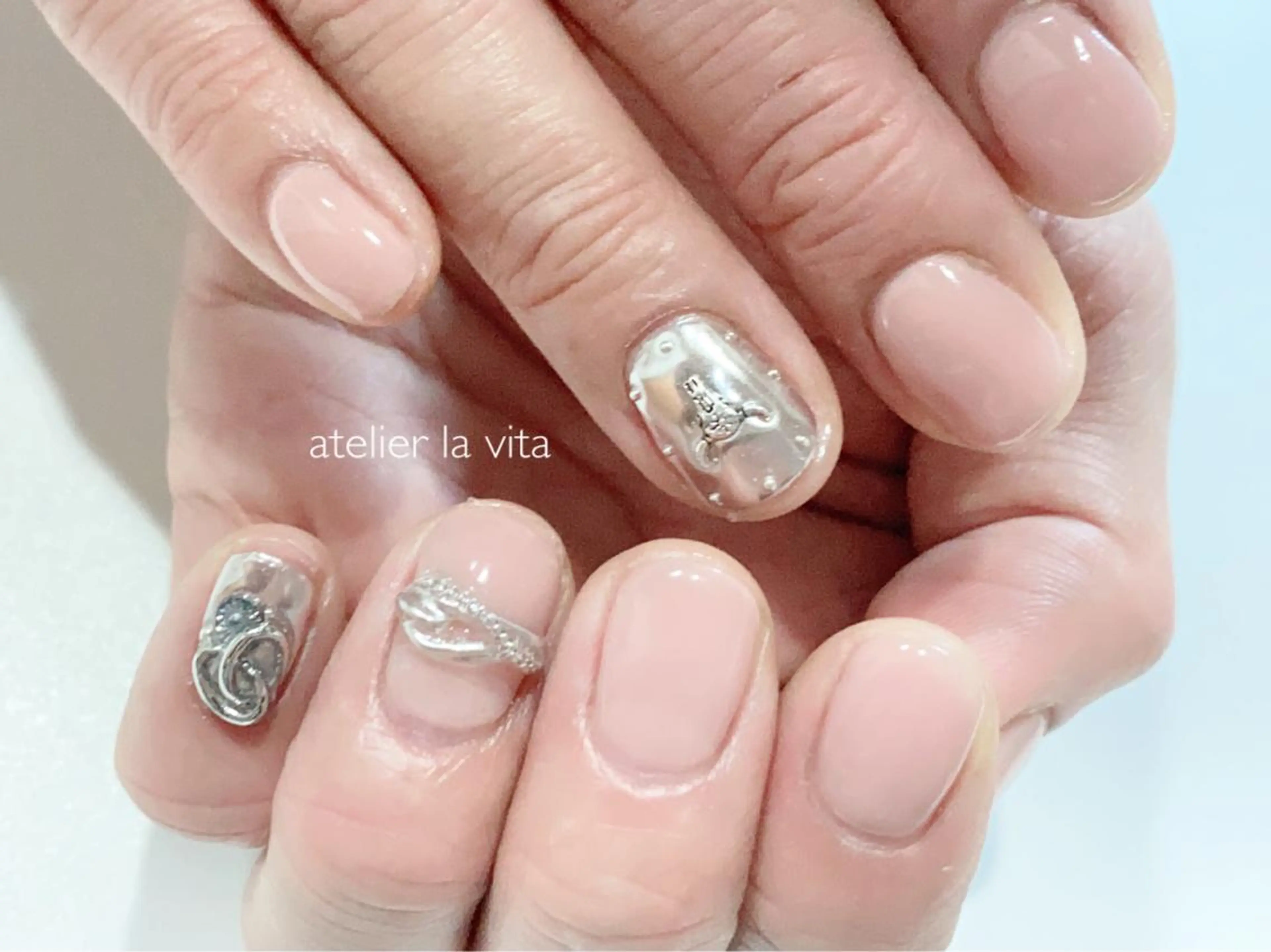 ネイル アートネイル ジェルネイル メンズネイル ハンドネイル atelier la vita所属・lavita. mimuraのネイルデザイン