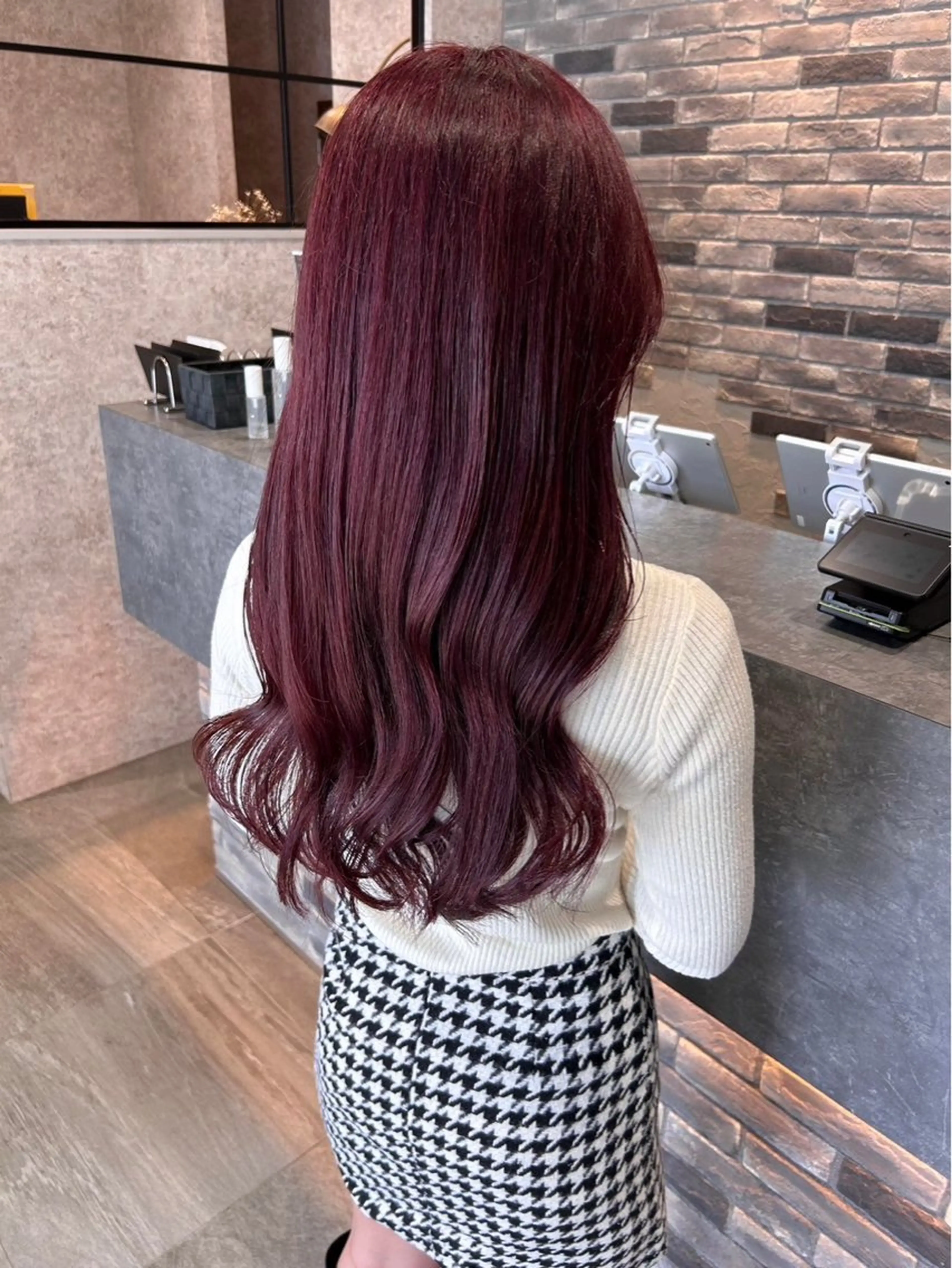 カラー Earth中野山後藤 陸沙のヘアスタイル