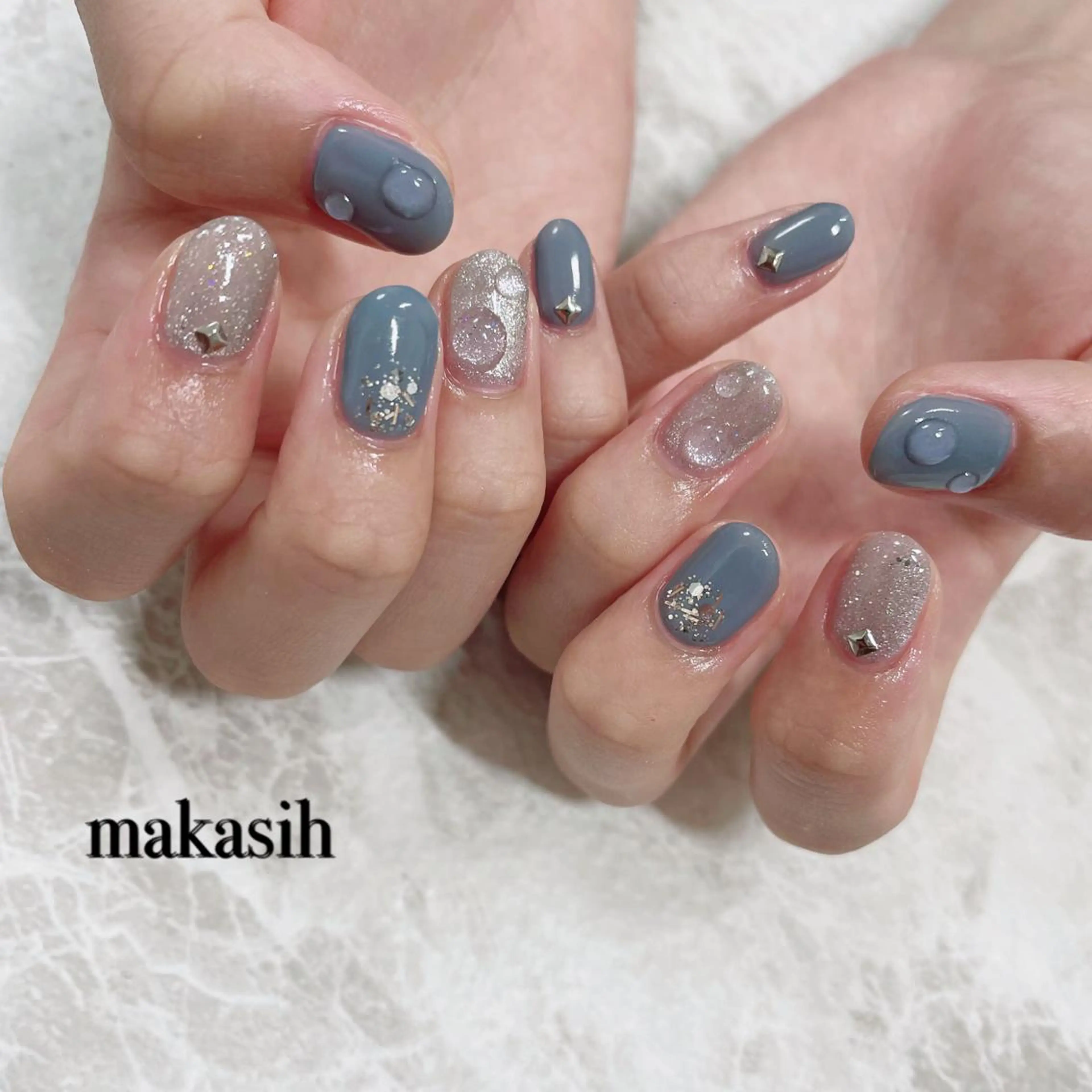 ネイル 山崎 美菜子のネイルデザイン