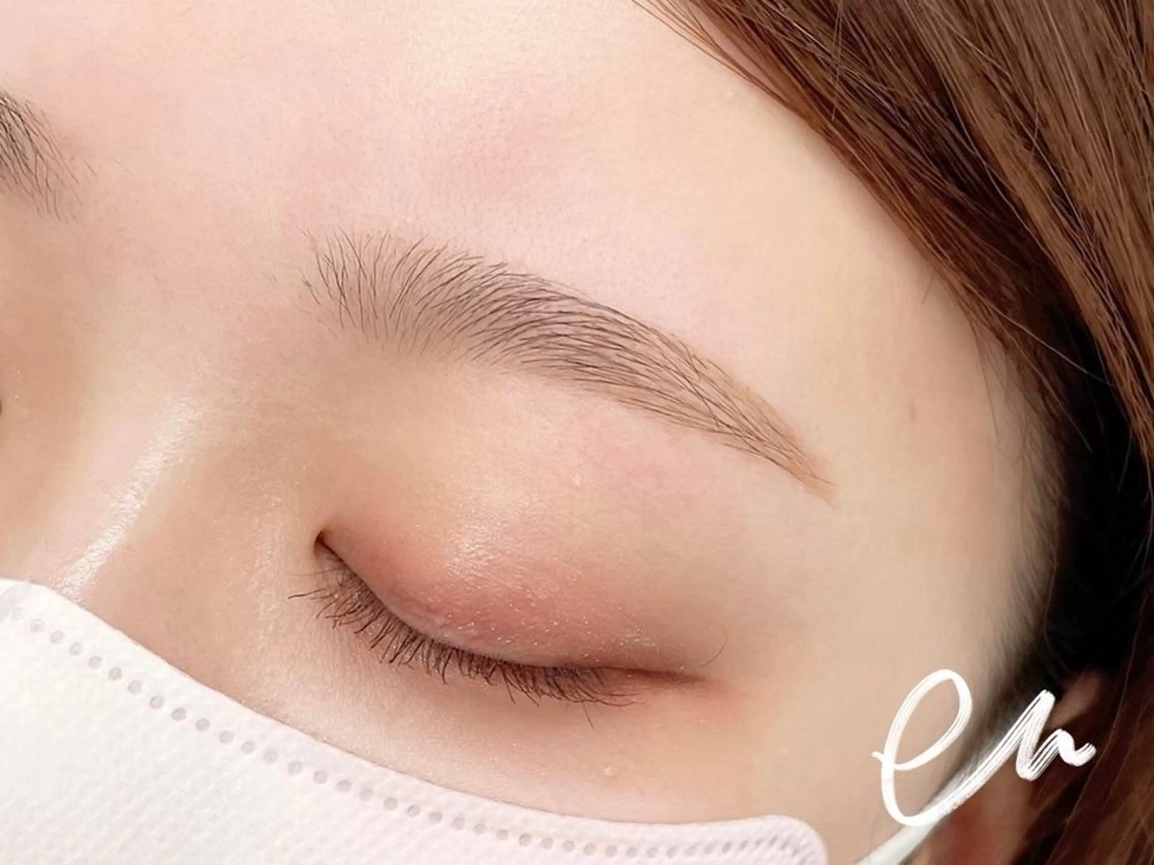 眉毛アイブロウWax+間引き🫧（メイクありメイクレクチャーあり）の写真