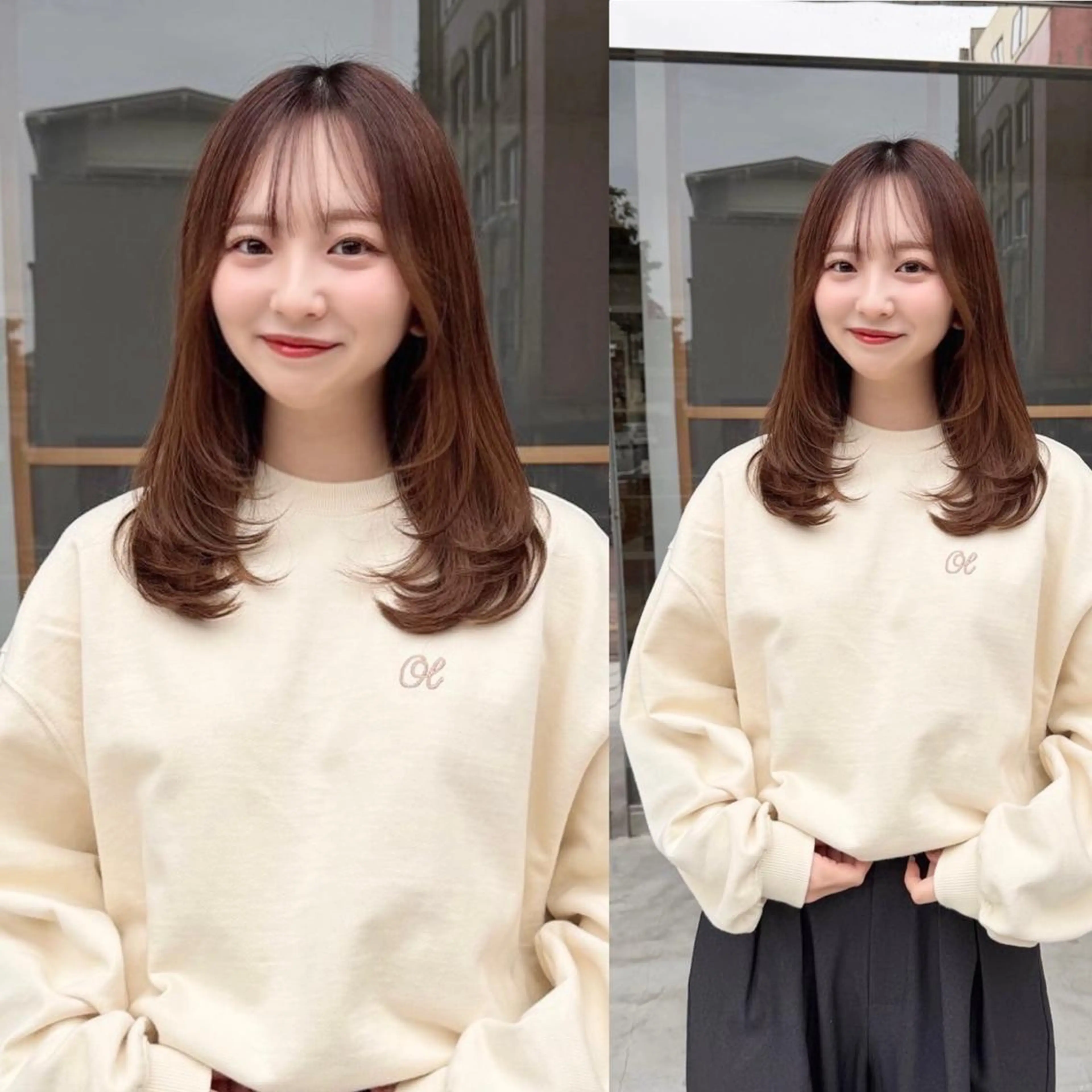 《新規限定》人気NO.1メニュー🩰💓透明感カラー+似合わせカット+保湿補修トリートメント🧴🫧の写真