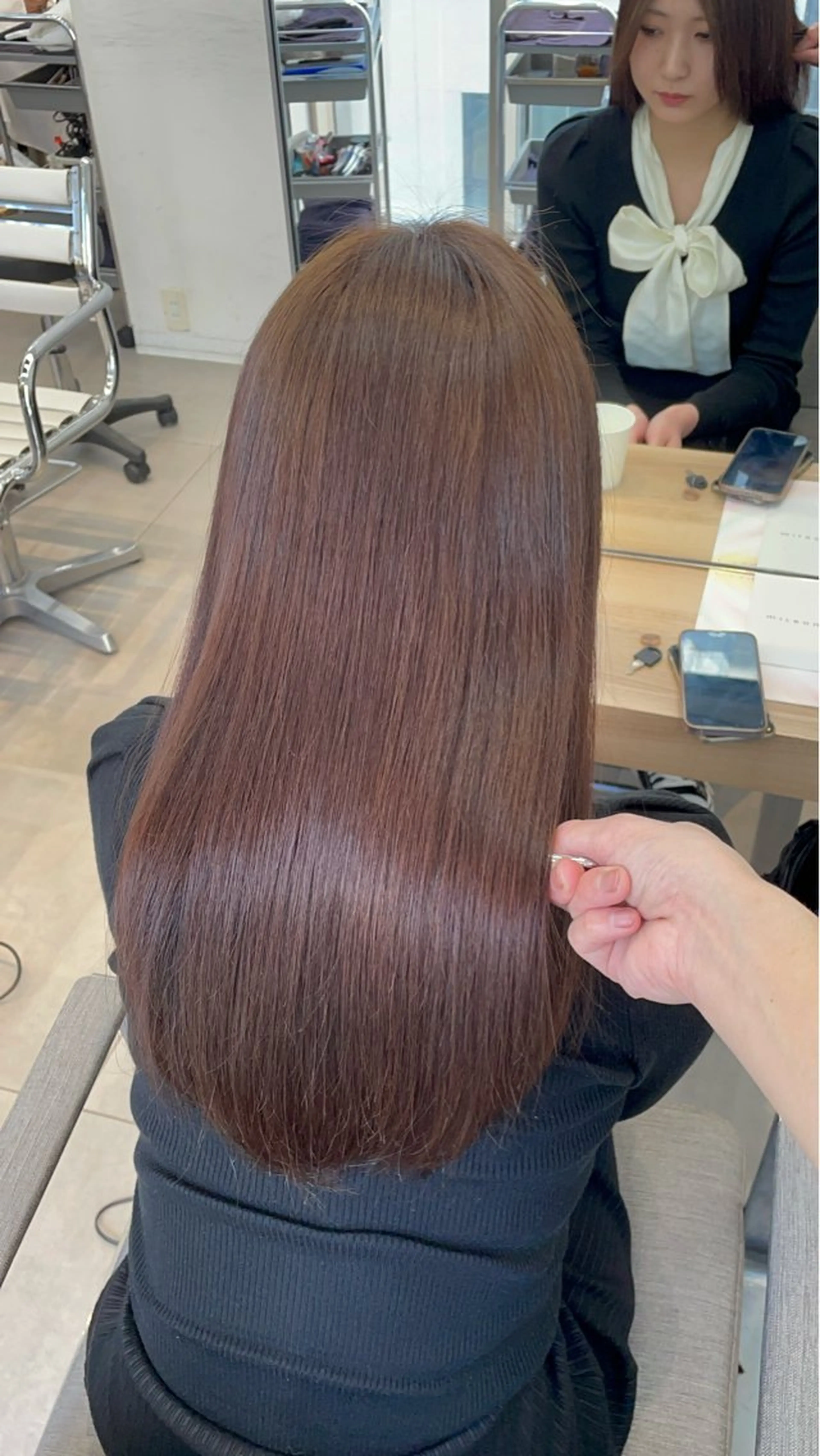 ロング パーマ トリートメント ✨髪質改善✨美髪 矯正🫧小泉のヘアスタイル