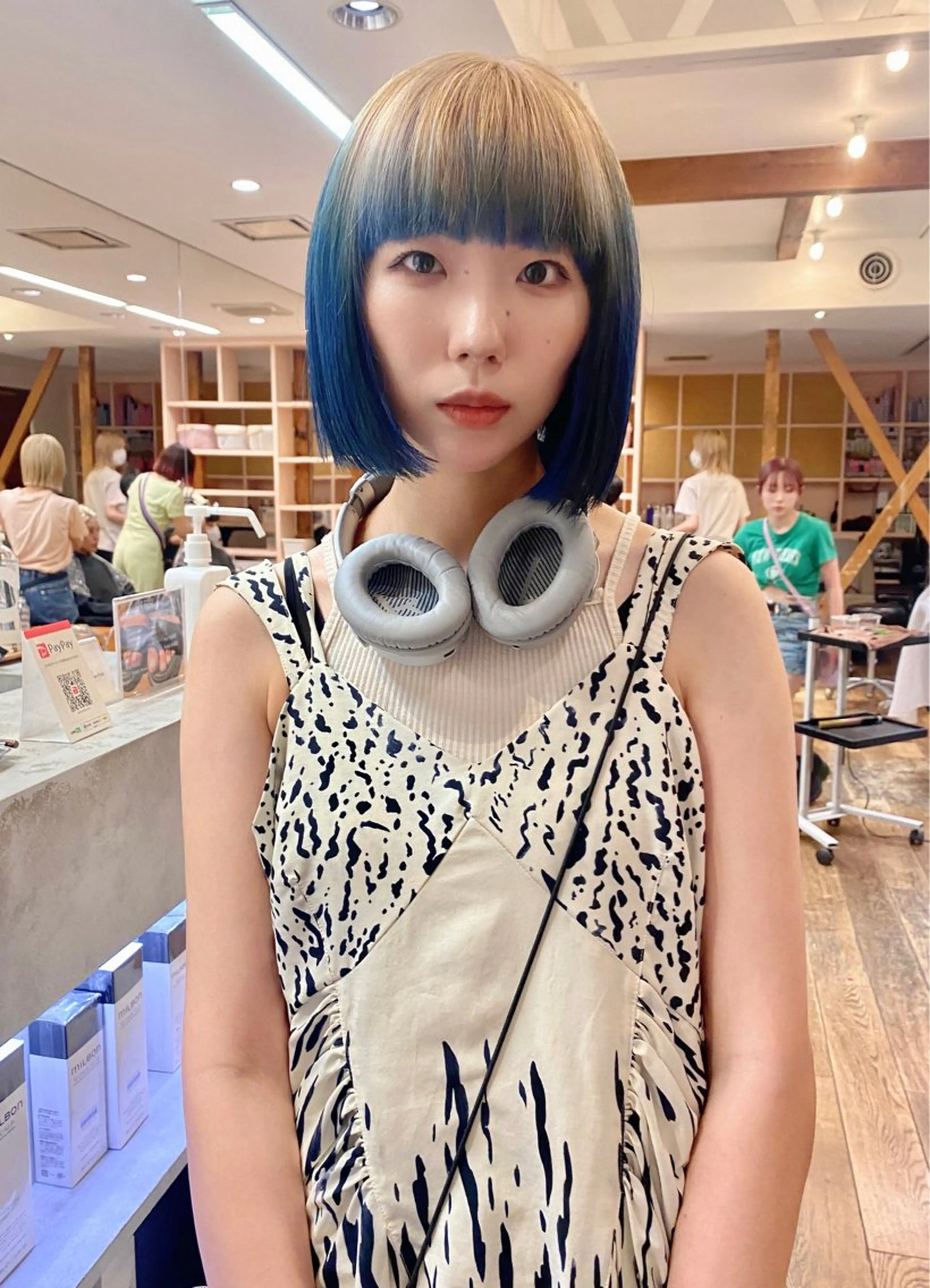 ミディアム カラー ブリーチ ヘアカラー ハイトーン/デザイン hirokiのヘアスタイル