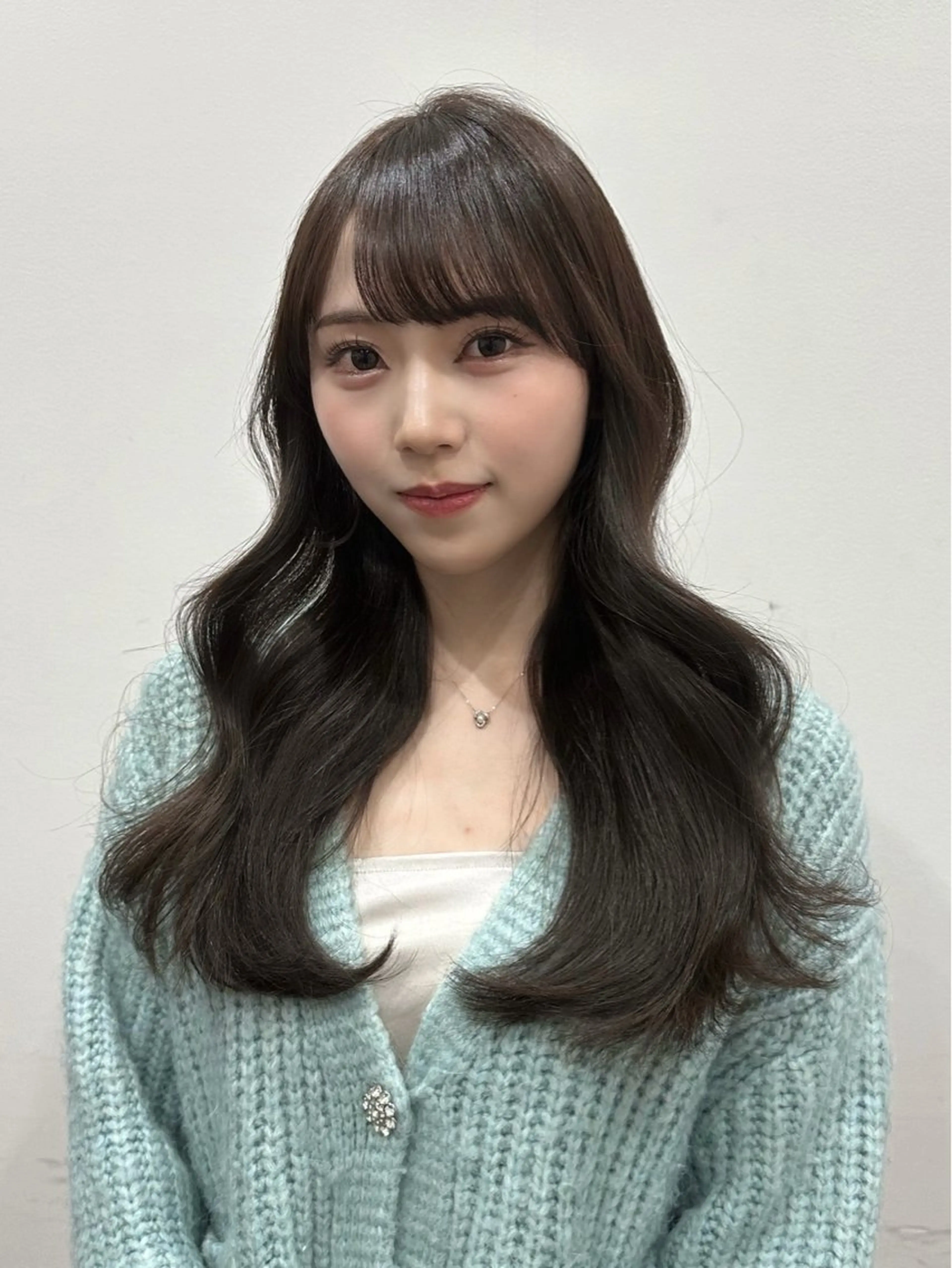 ロング カラー レイヤーカット 似合わせカット レイヤー/顔周り /透明感🩶高橋大のヘアスタイル