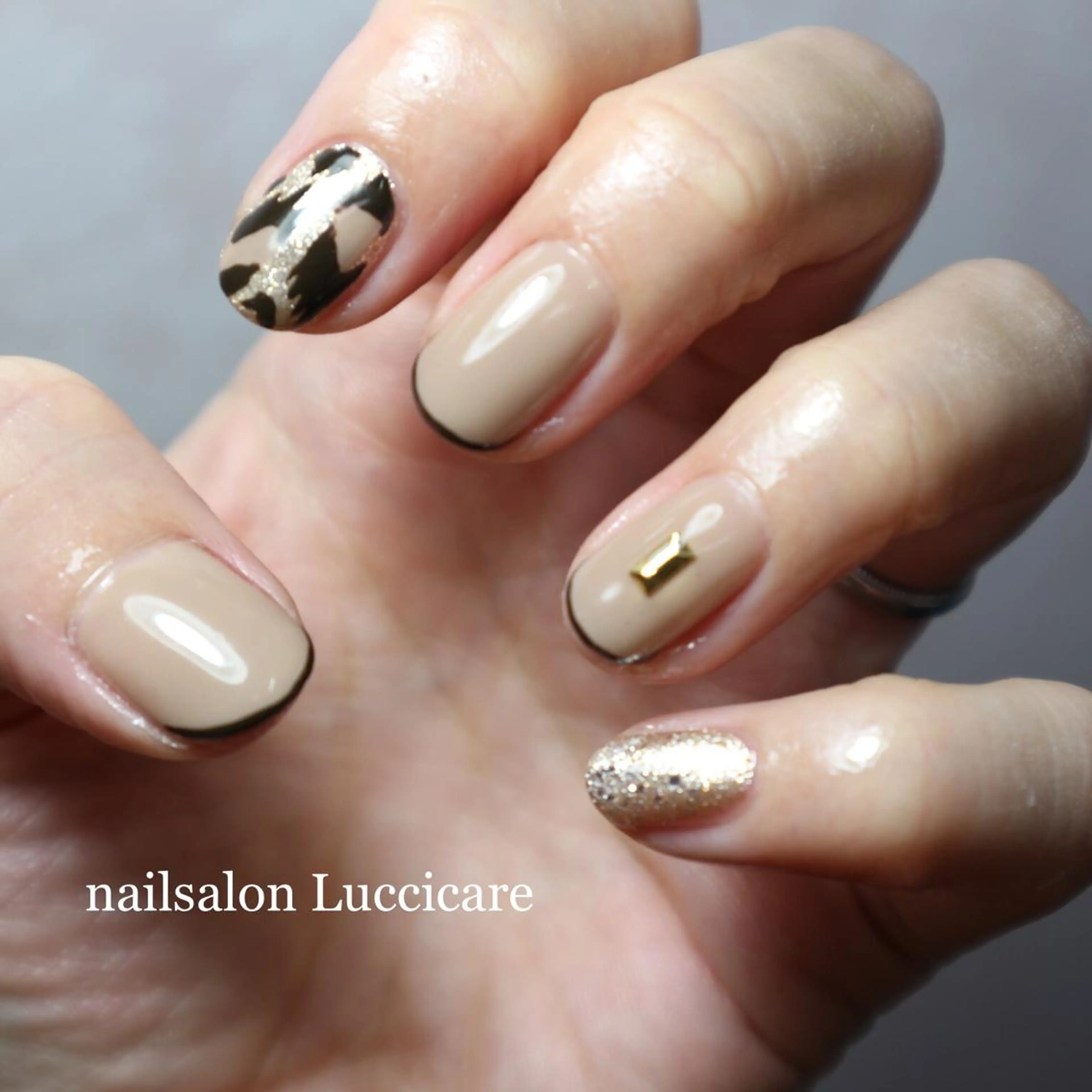 ショート ネイル 高田 ちかこのネイルデザイン