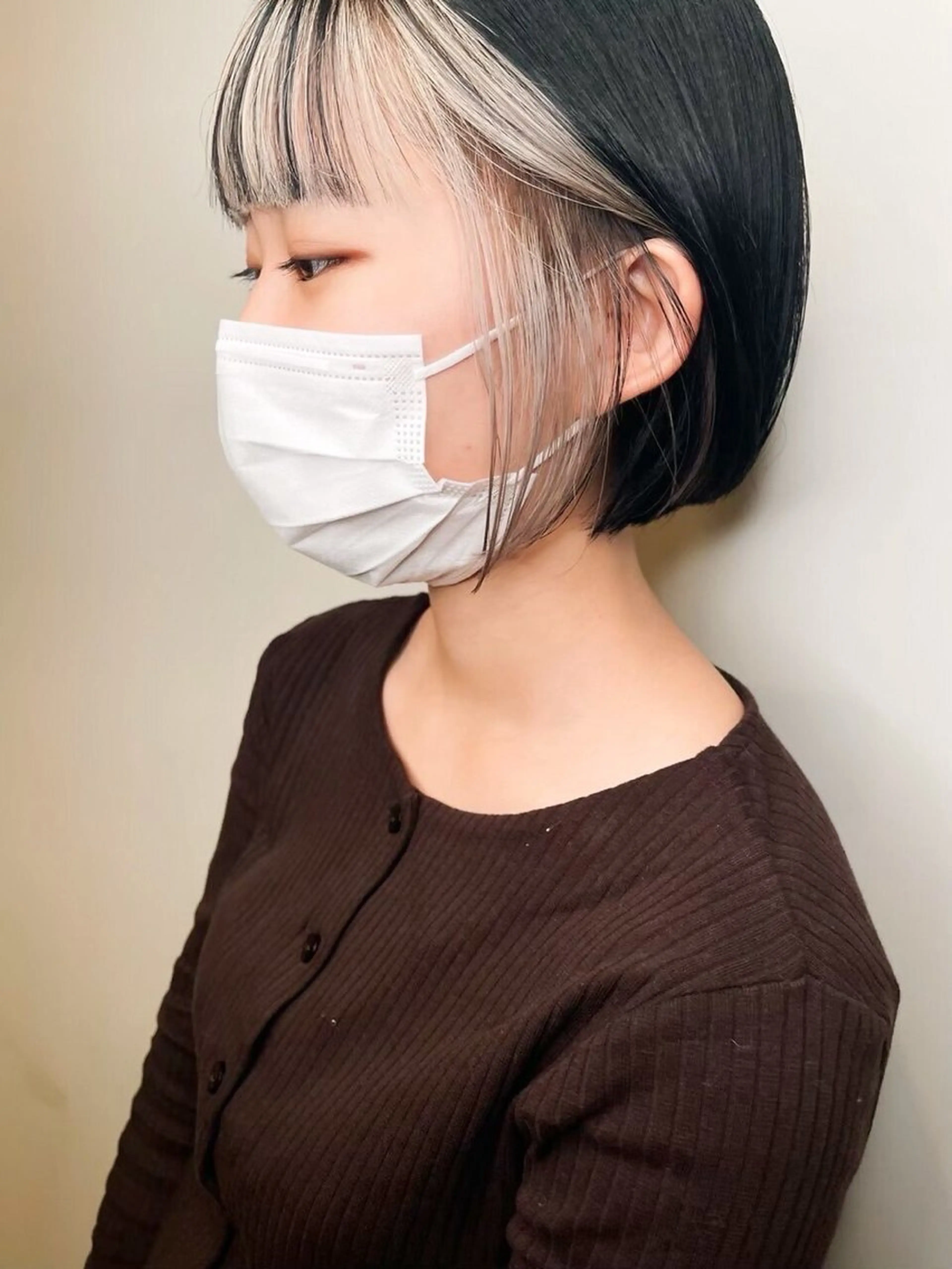 インナーカラーの写真