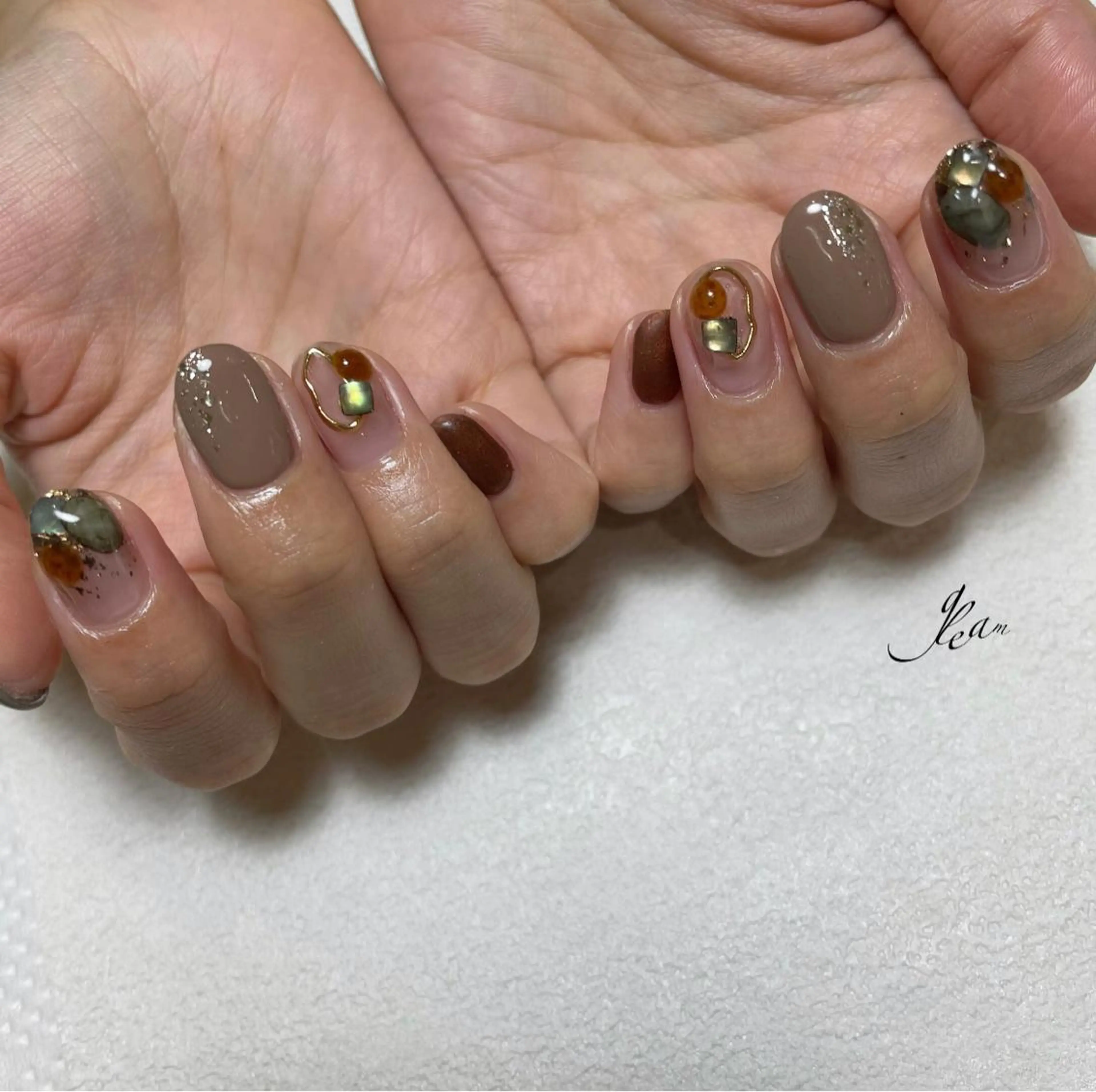 ネイル ハンドネイル gleam所属・gleam✴︎ sayakaのネイルデザイン