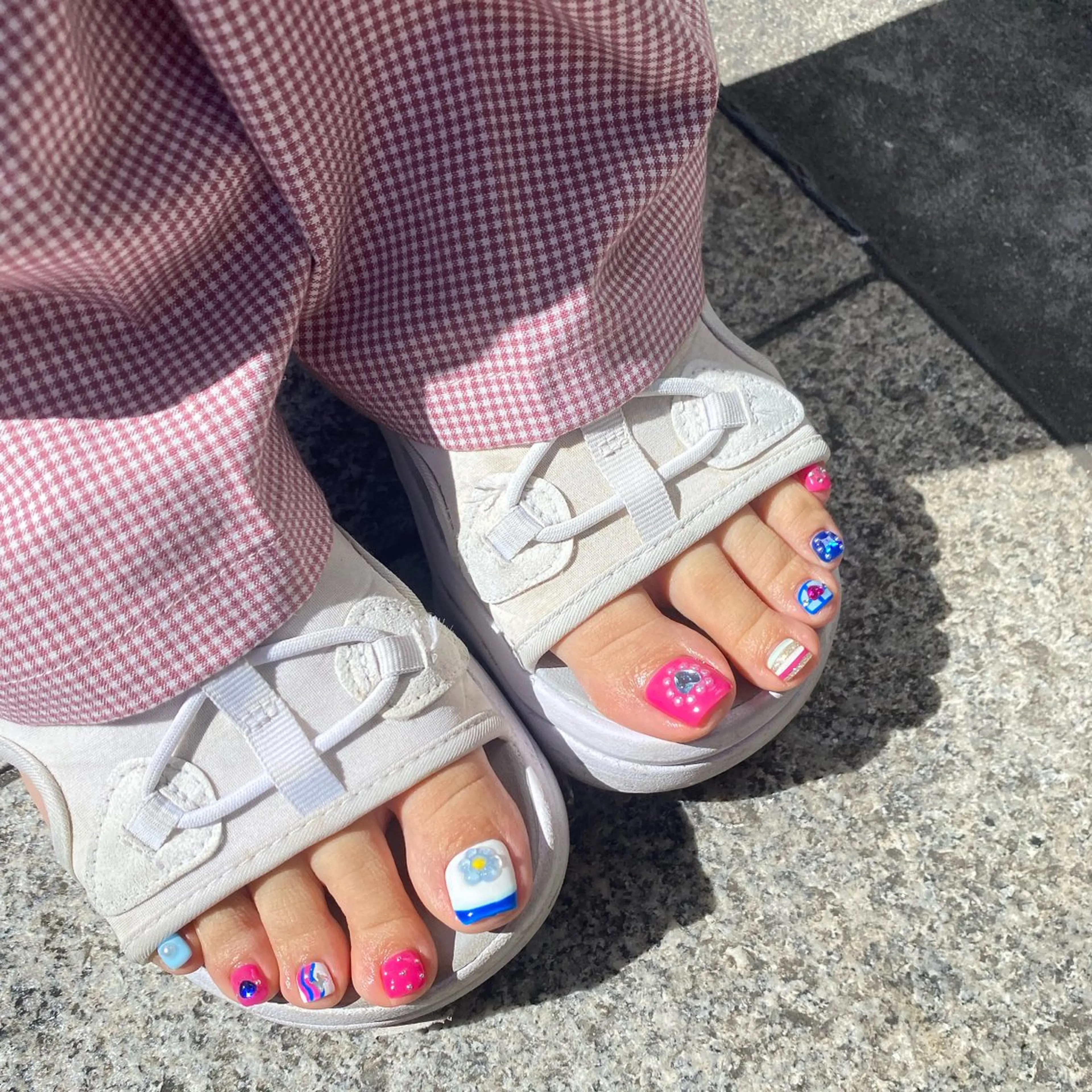 （オフなし）ウォーターケア付フット持ち込みデザイン💞の写真