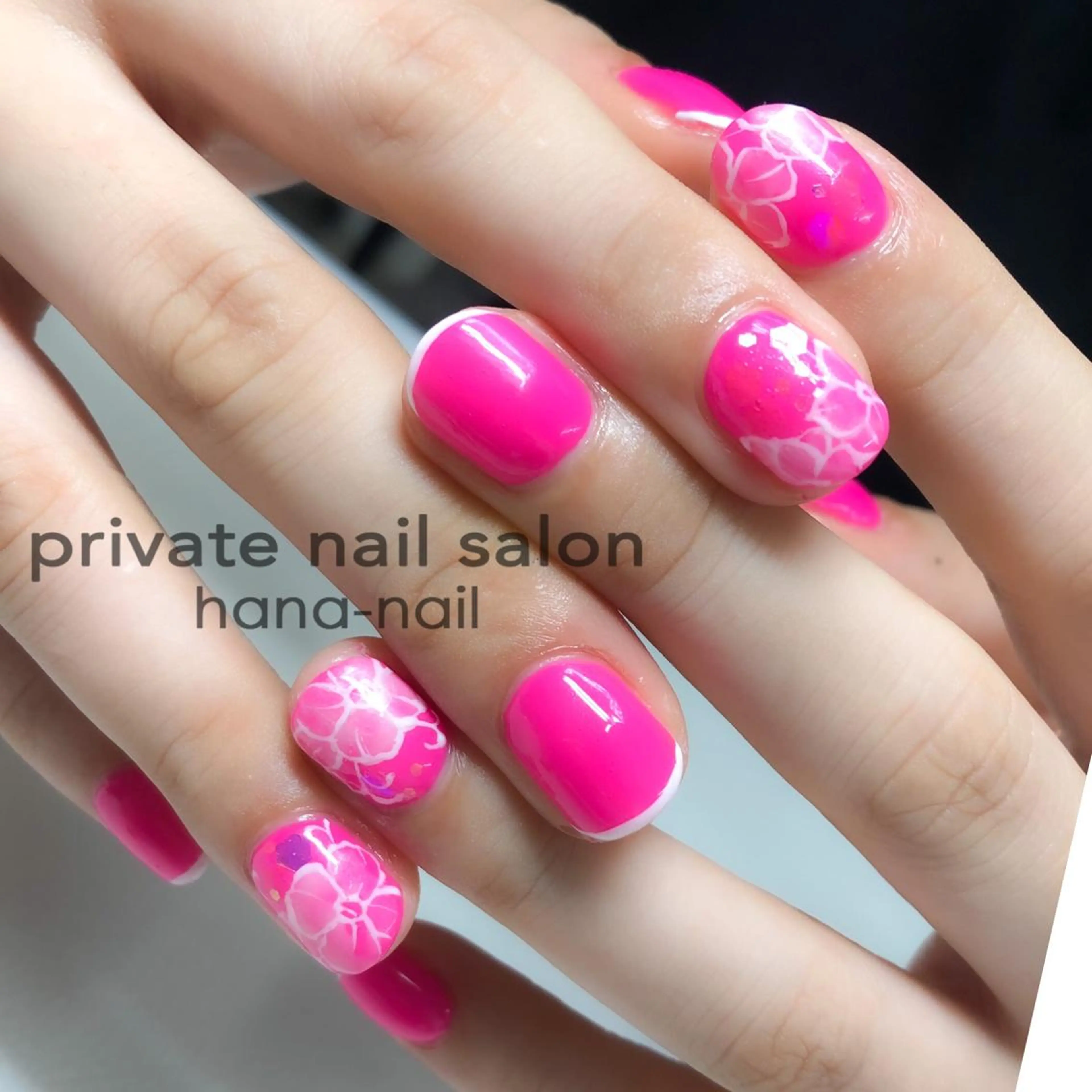 ネイル HANA-NAILハナネイル福山所属・Kao hana-nailのネイルデザイン