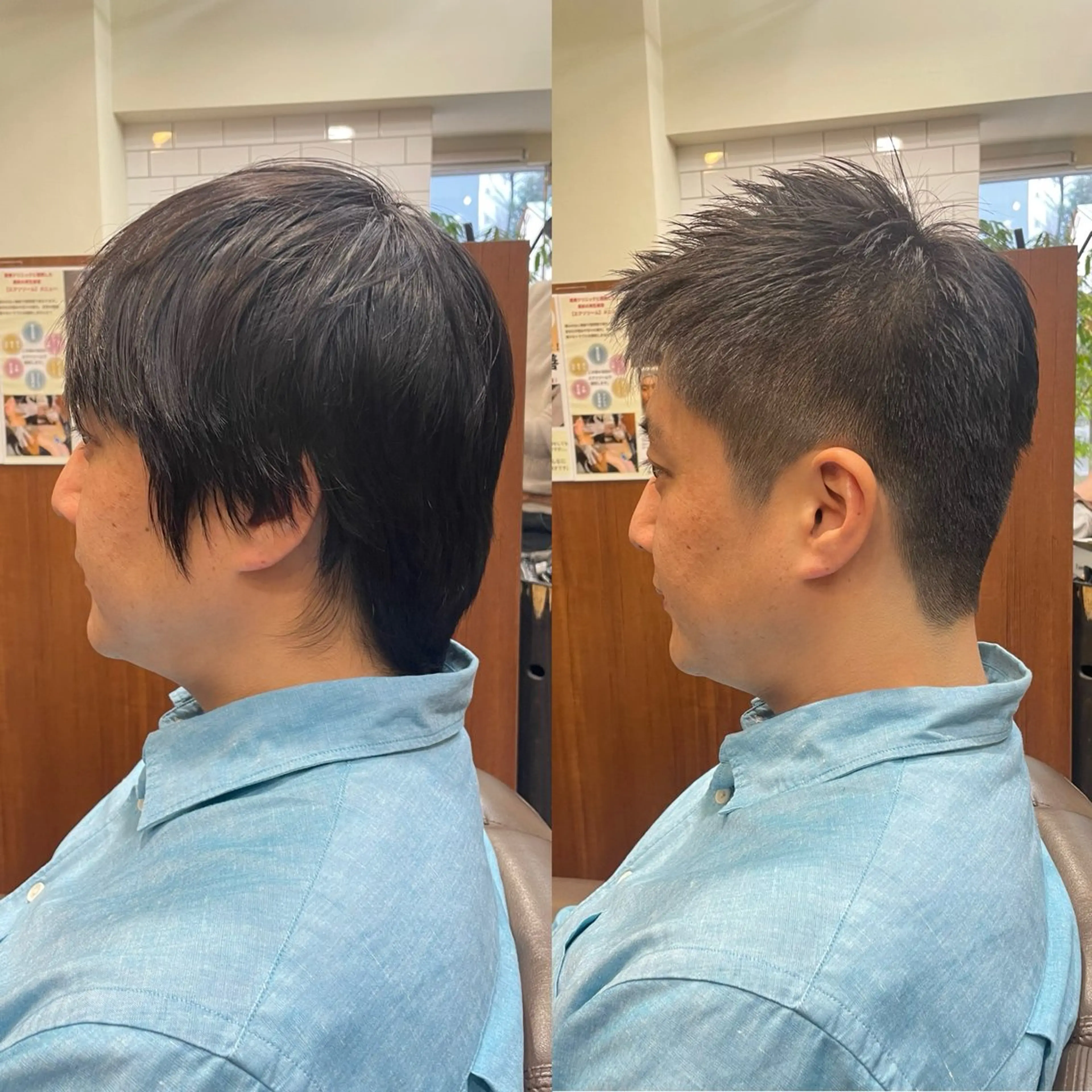 ショート メンズ トレサンパ所属・💈トレサンパ 💈金山駅✂︎愛実のヘアスタイル