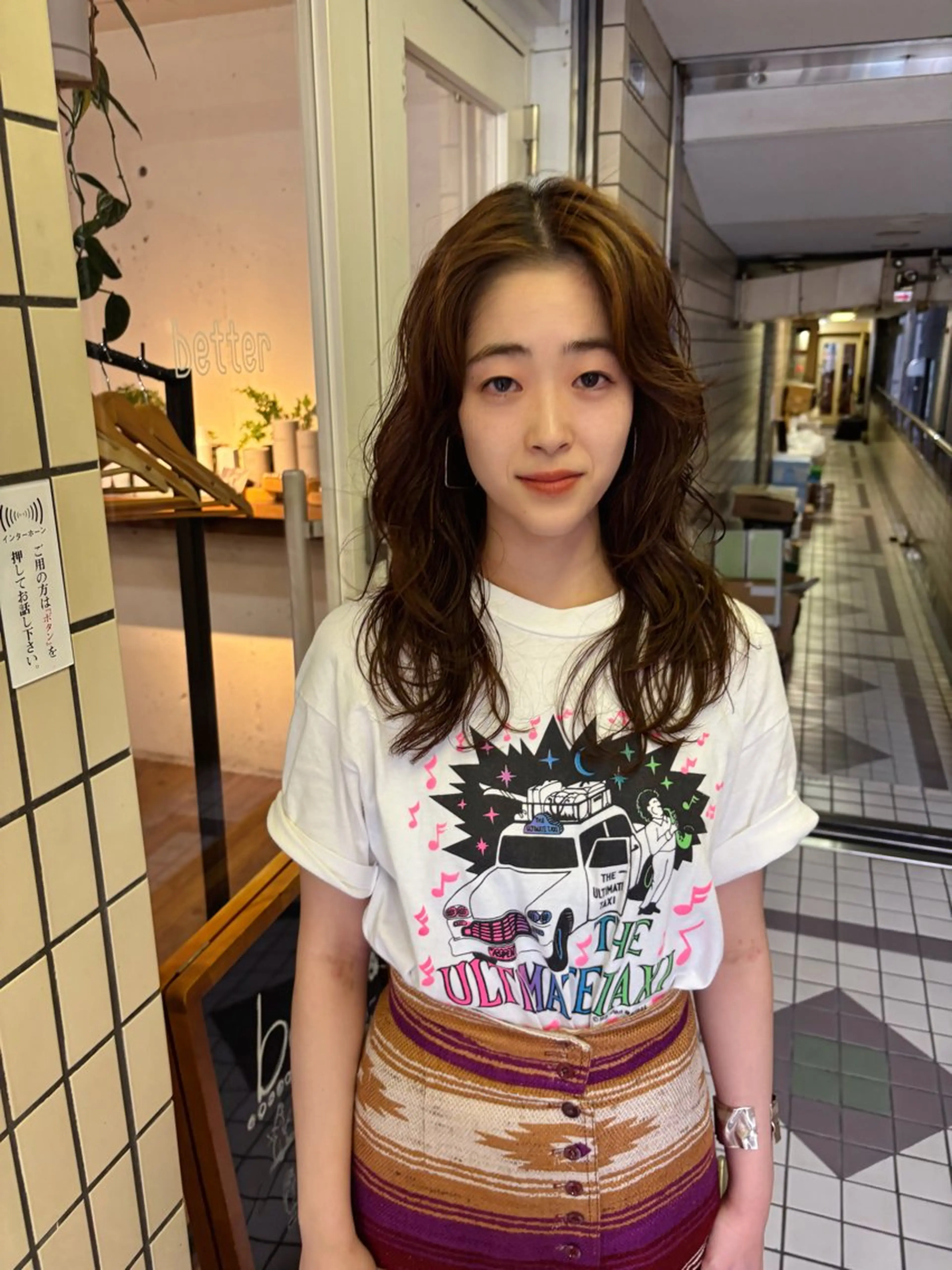 ロング パーマ カット パーマ kaito パーマ募集🌀😵‍のヘアスタイル