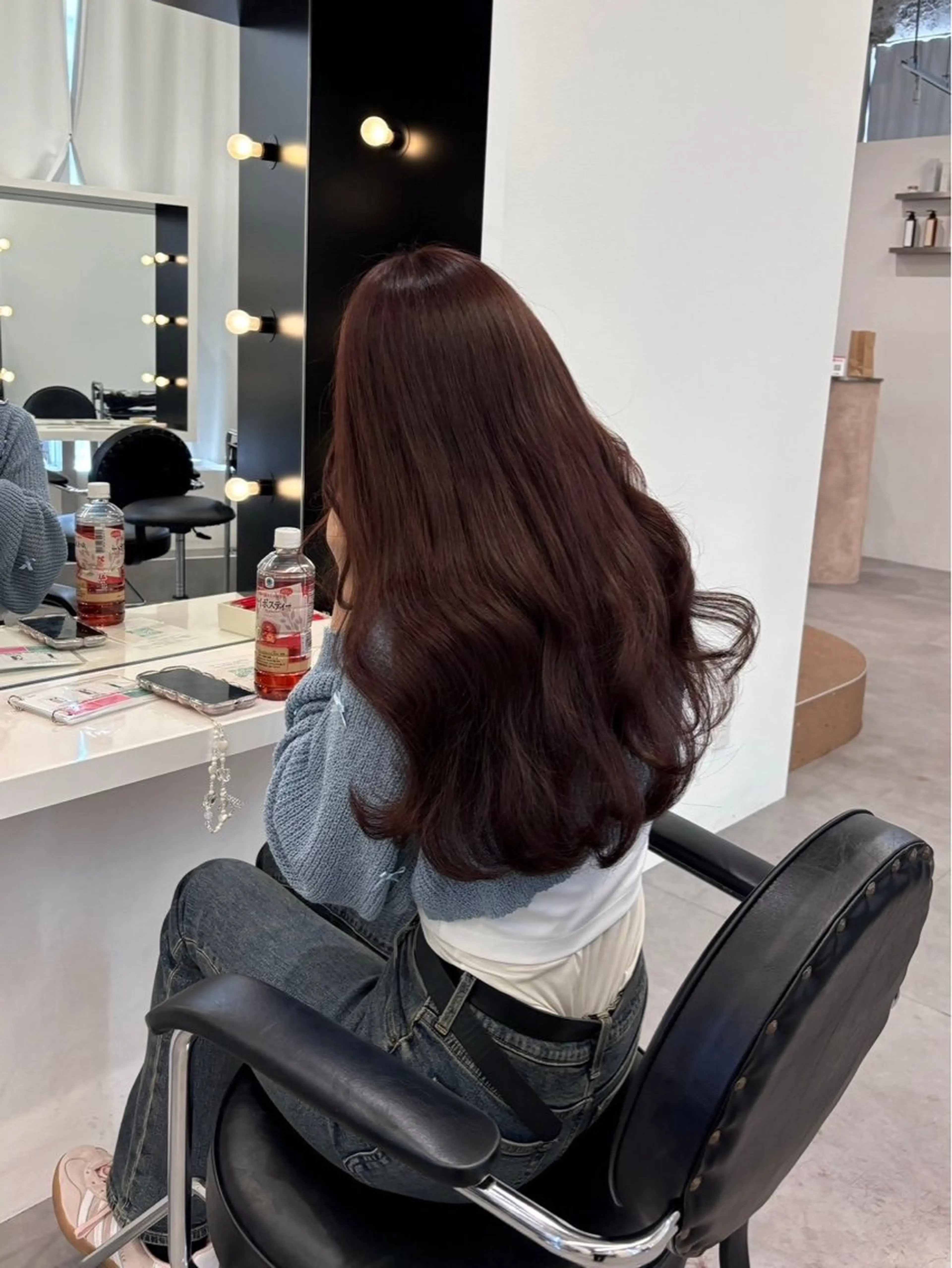 ロング カラー HONOKA/ ブリーチ無し艶カラーのヘアスタイル