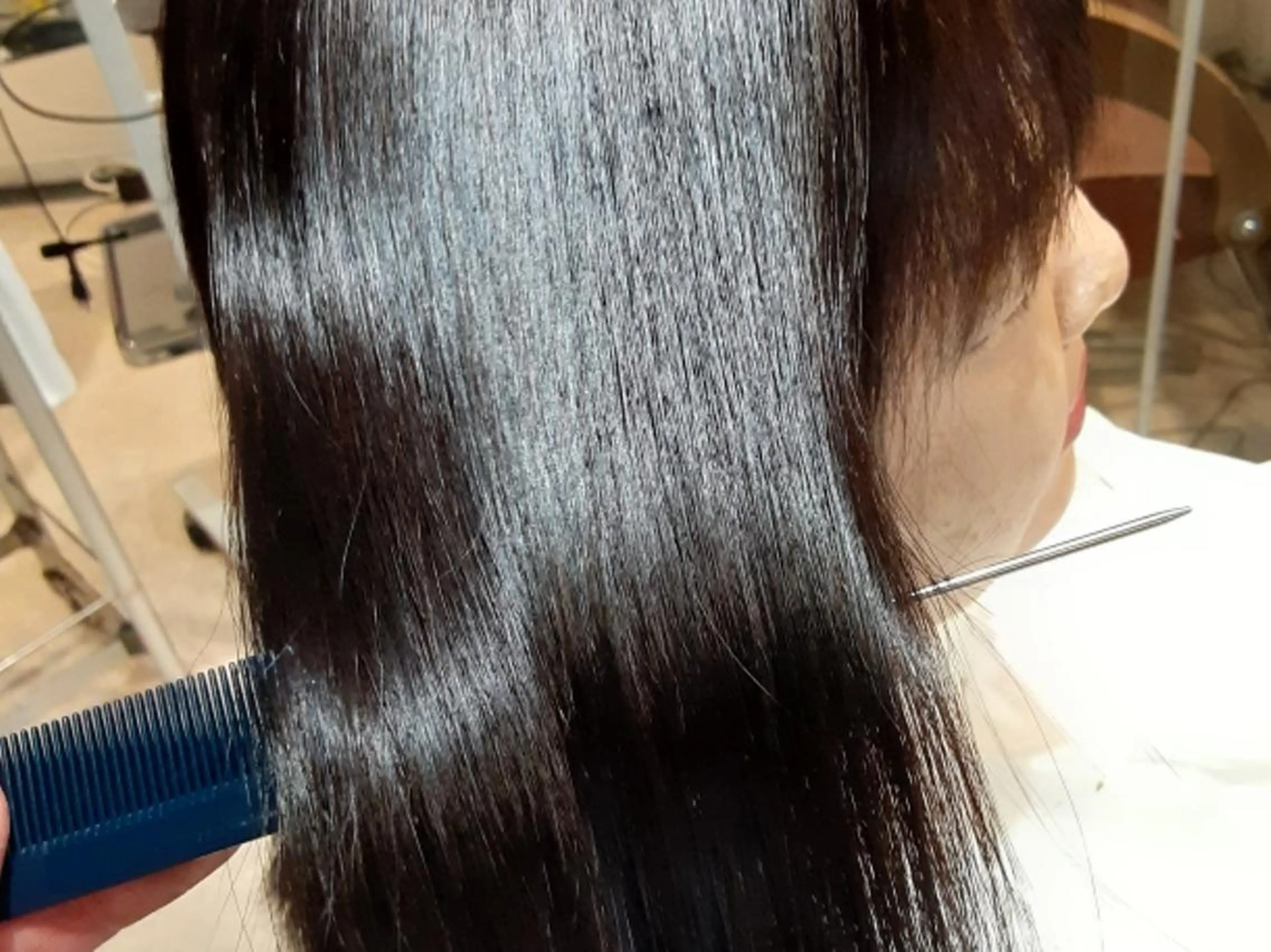 ミディアム 髪質改善 縮毛矯正 トリートメント AHL creation所属・美髪矯正師☆ 牛田のヘアスタイル