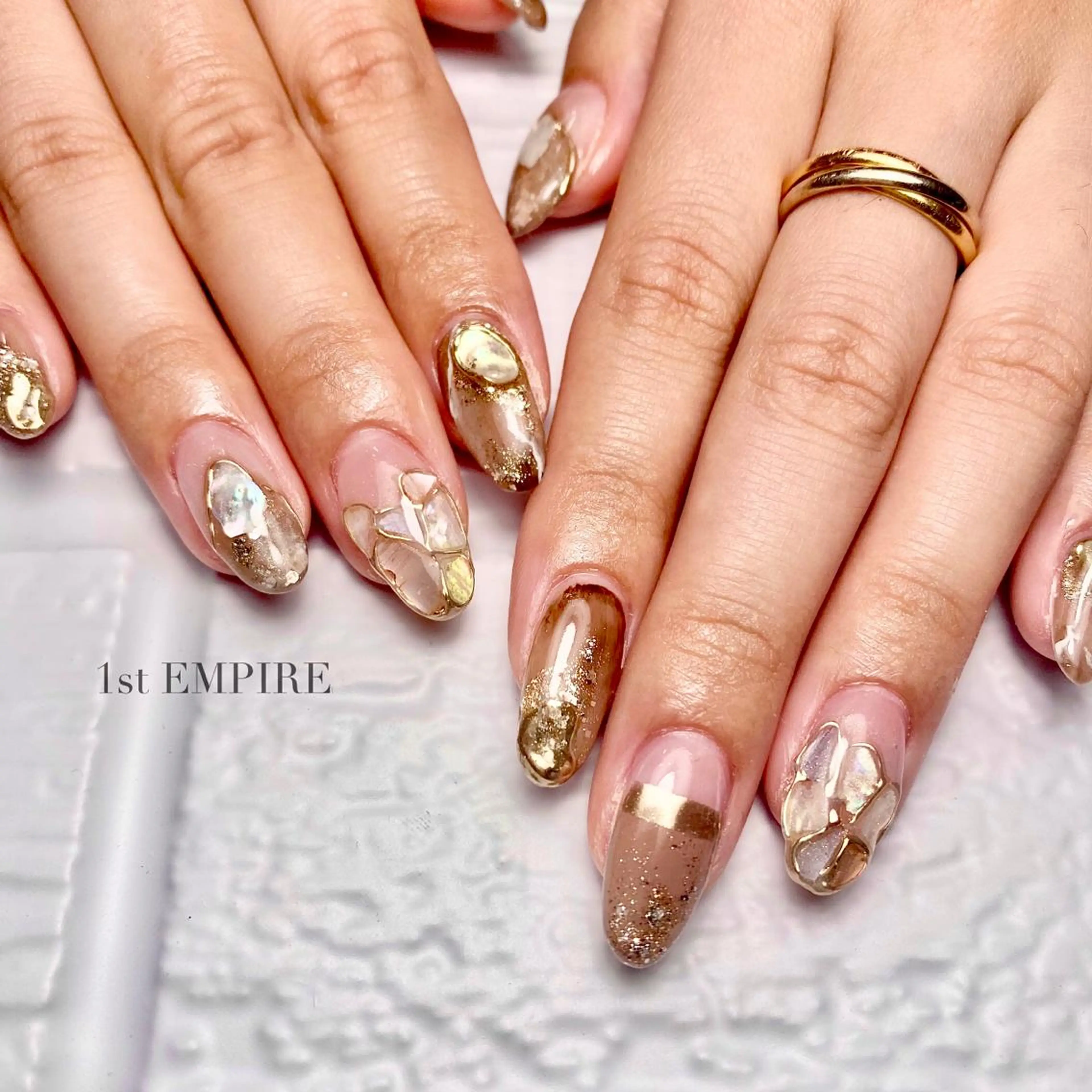 ネイル ハンドネイル 1st EMPIRE .SAHOのネイルデザイン