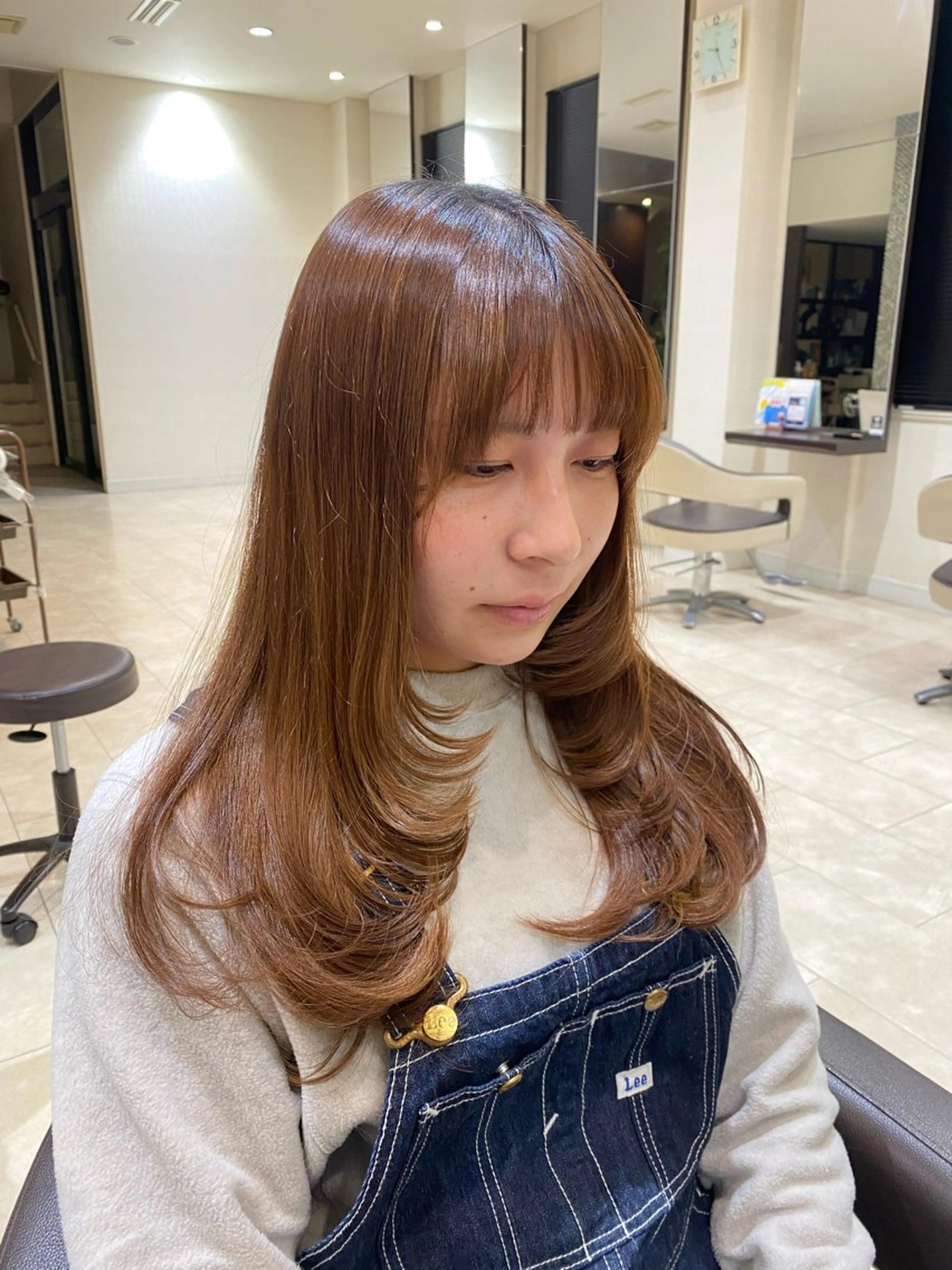 ロング レイヤーカット CARDIA LUSSO所属・松下 美希のヘアスタイル