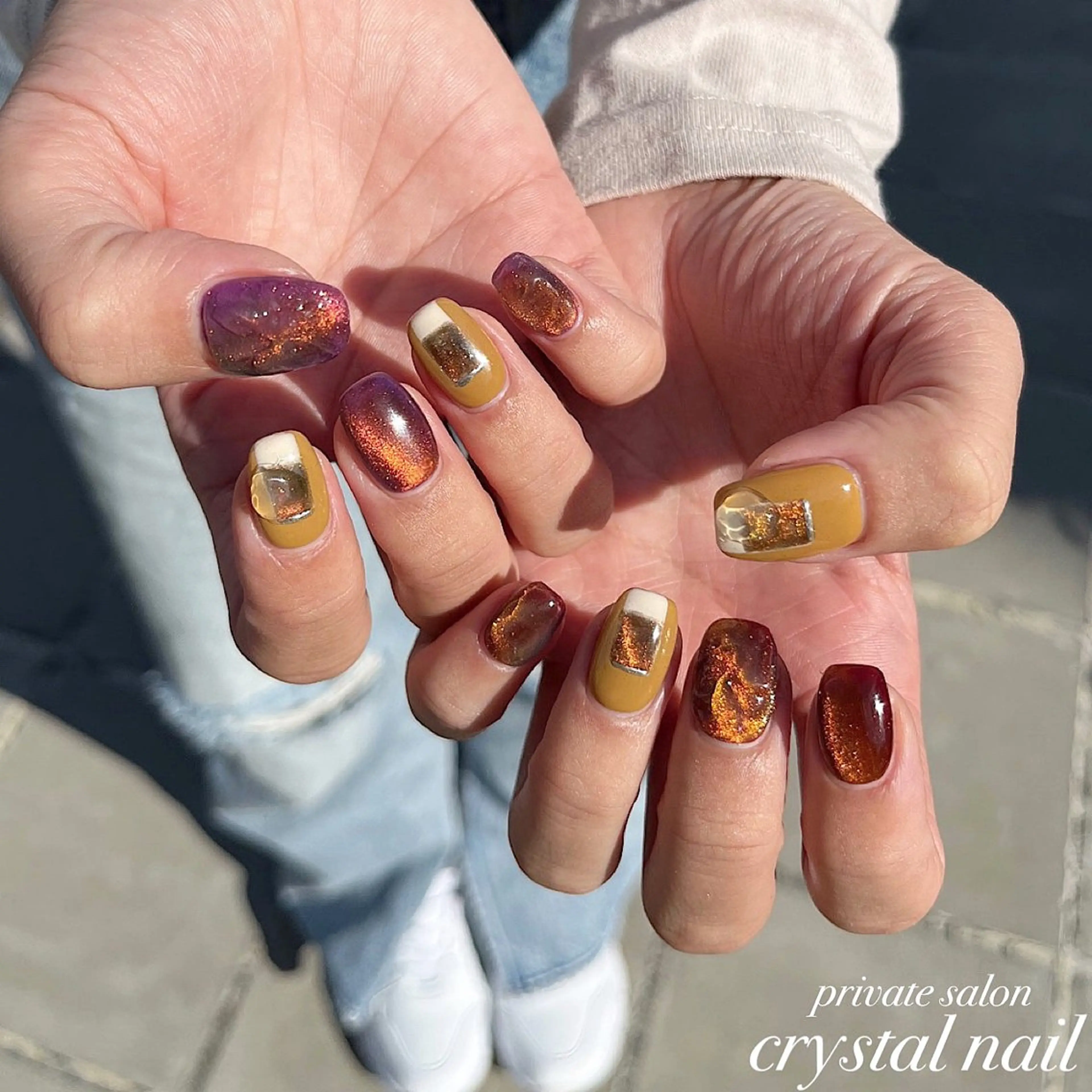 ネイル Crystal Nailのネイルデザイン