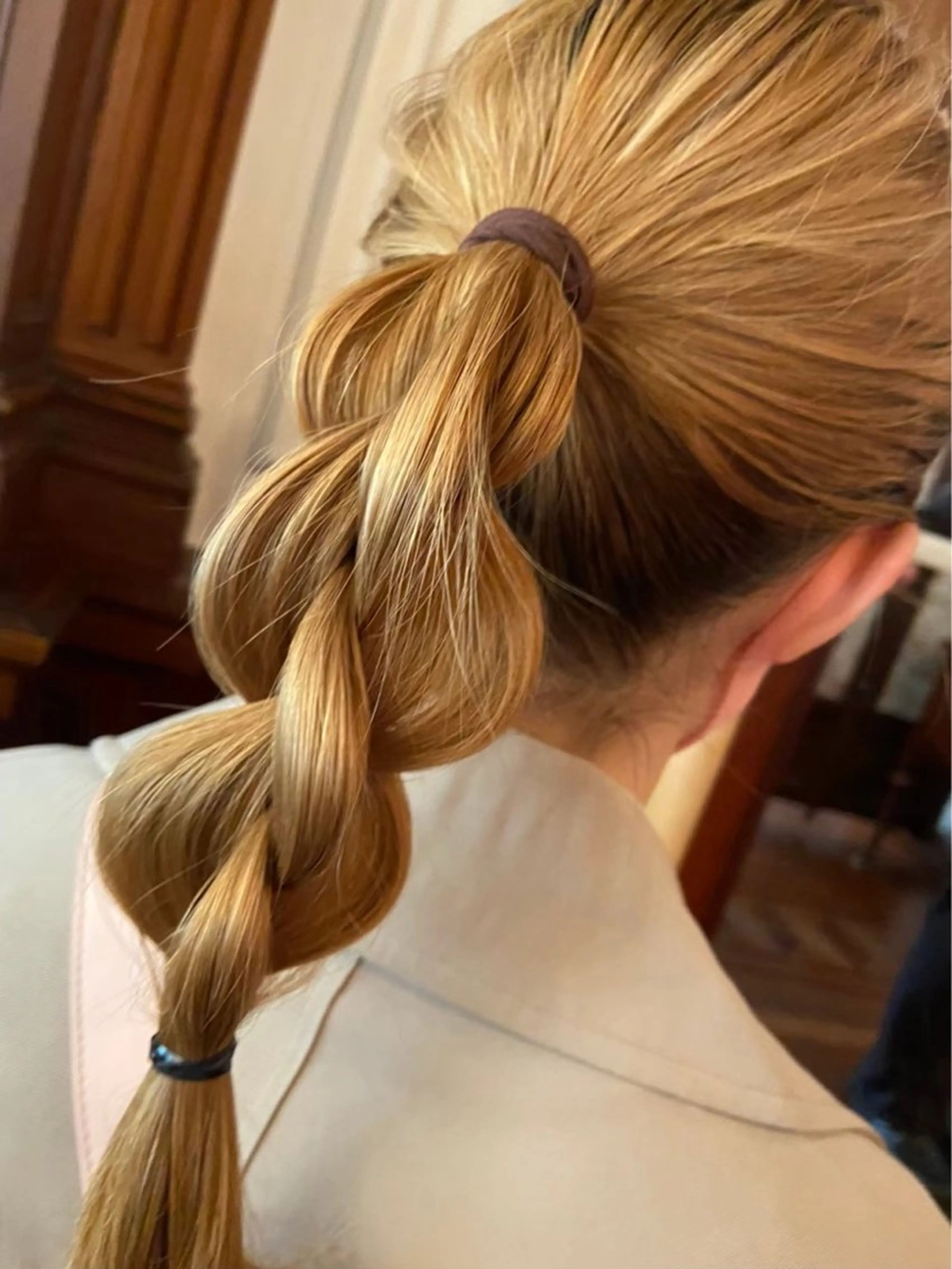 セミロング ヘアアレンジ 桑原 りゆのヘアスタイル