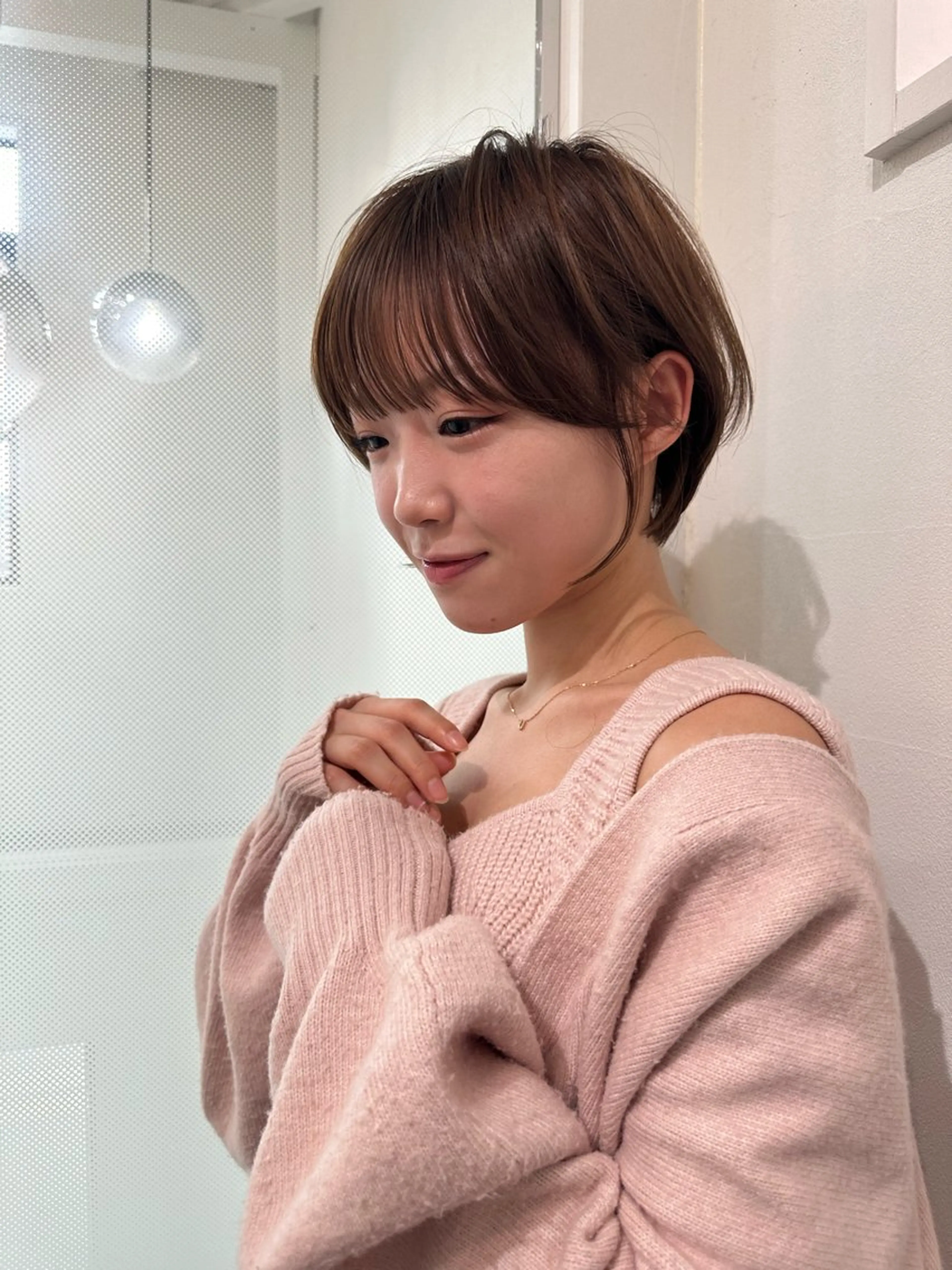 ショート ショートヘア 小顔カット カット ヘアカラー トリートメント ヘッドスパ 遠藤大雅 ショート /韓国ボブ🌈のヘアスタイル