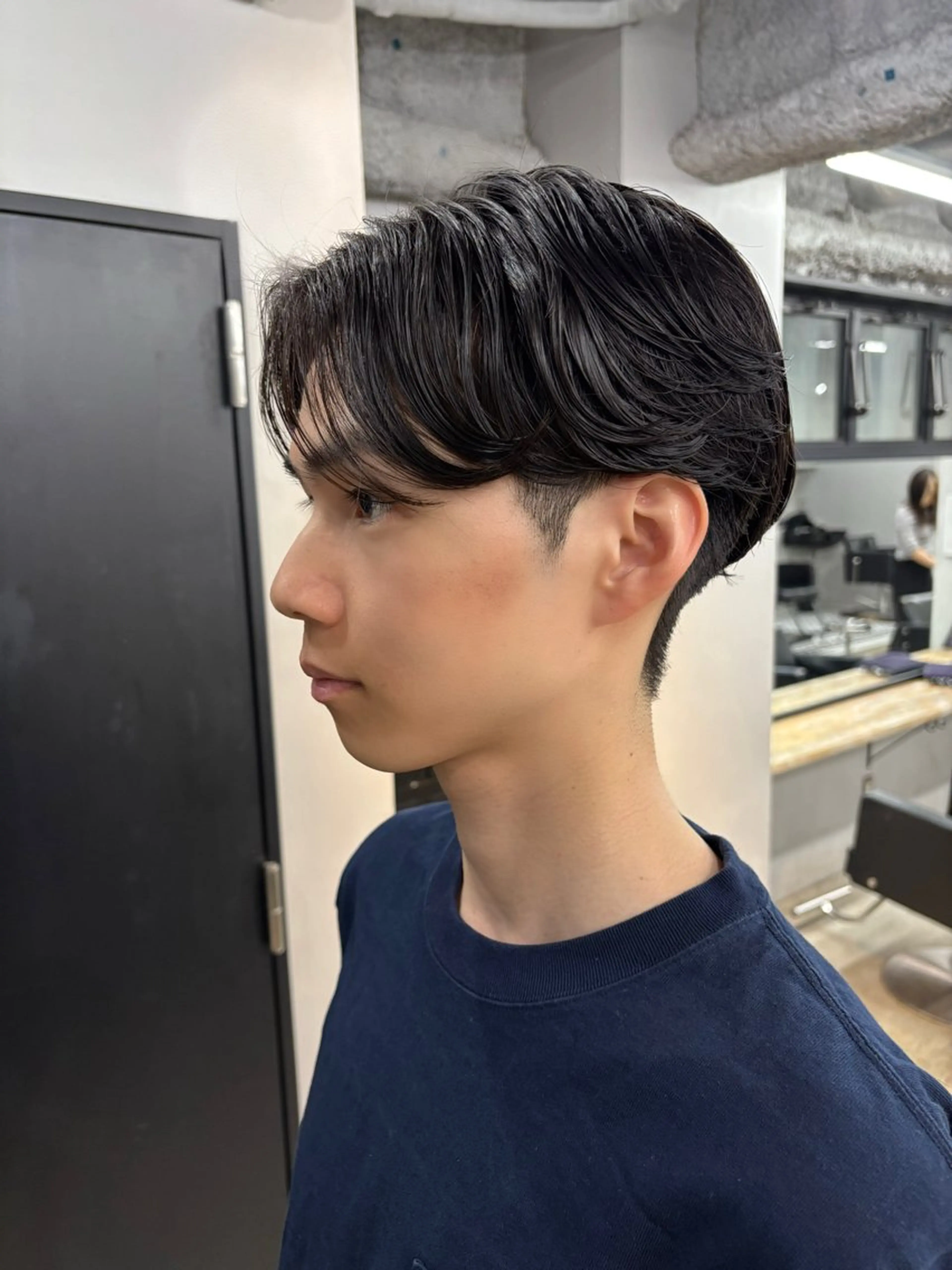 💈ミニモ学割💈カット&ニュアンスパーマの写真