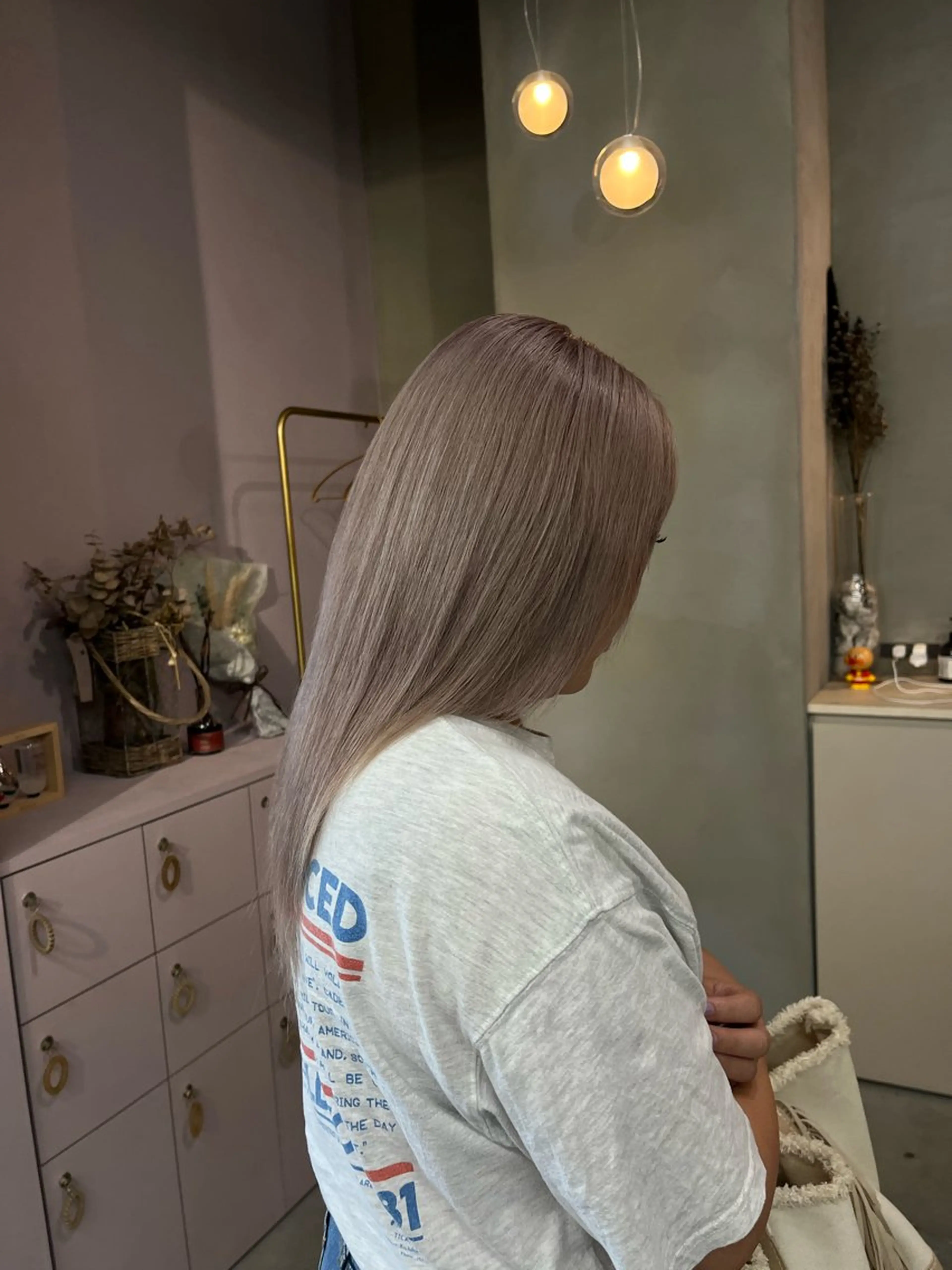 ミディアム パーマ qulim所属・櫻井 はるなのヘアスタイル