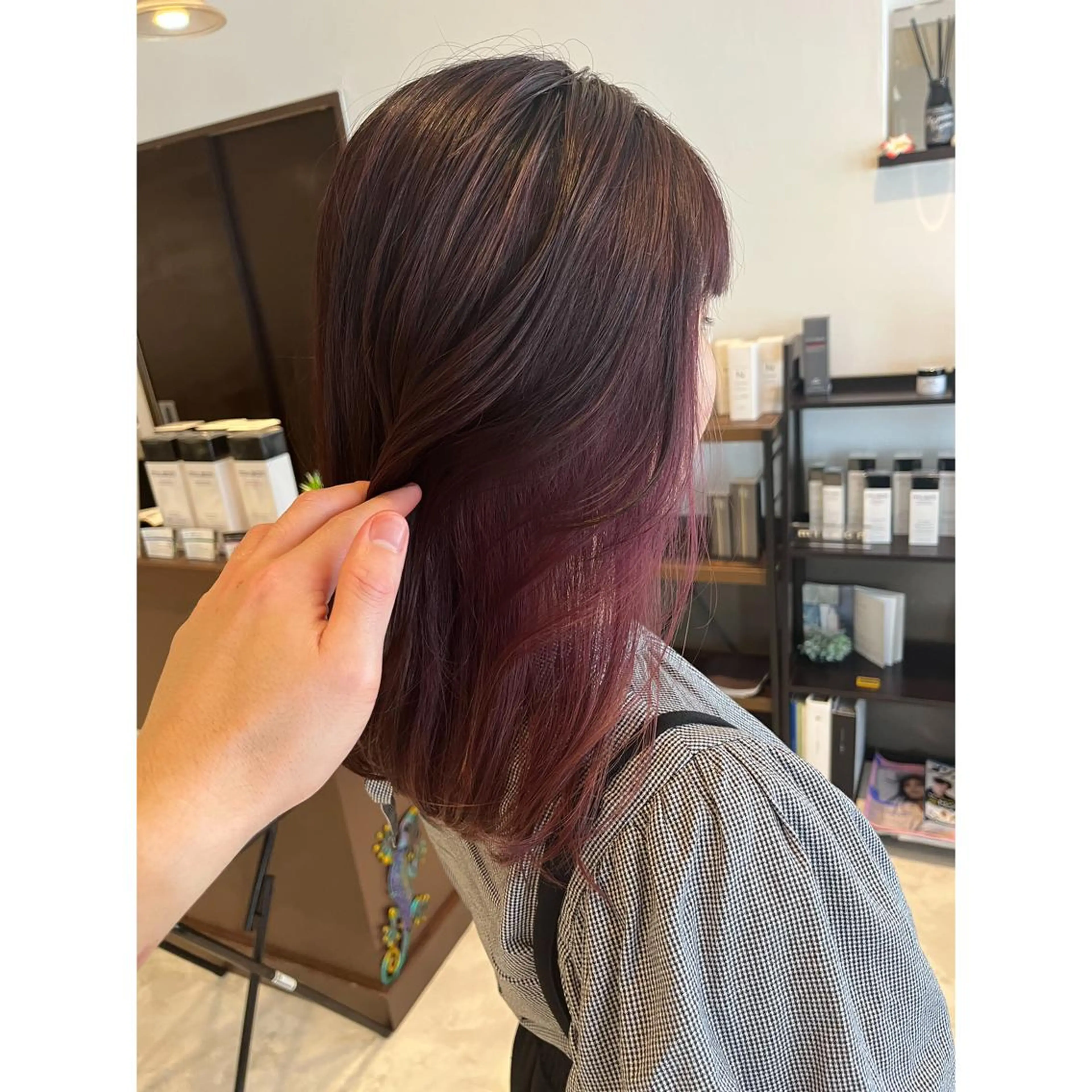 ミディアム カラー LEO所属・坂井田 浩樹のヘアスタイル