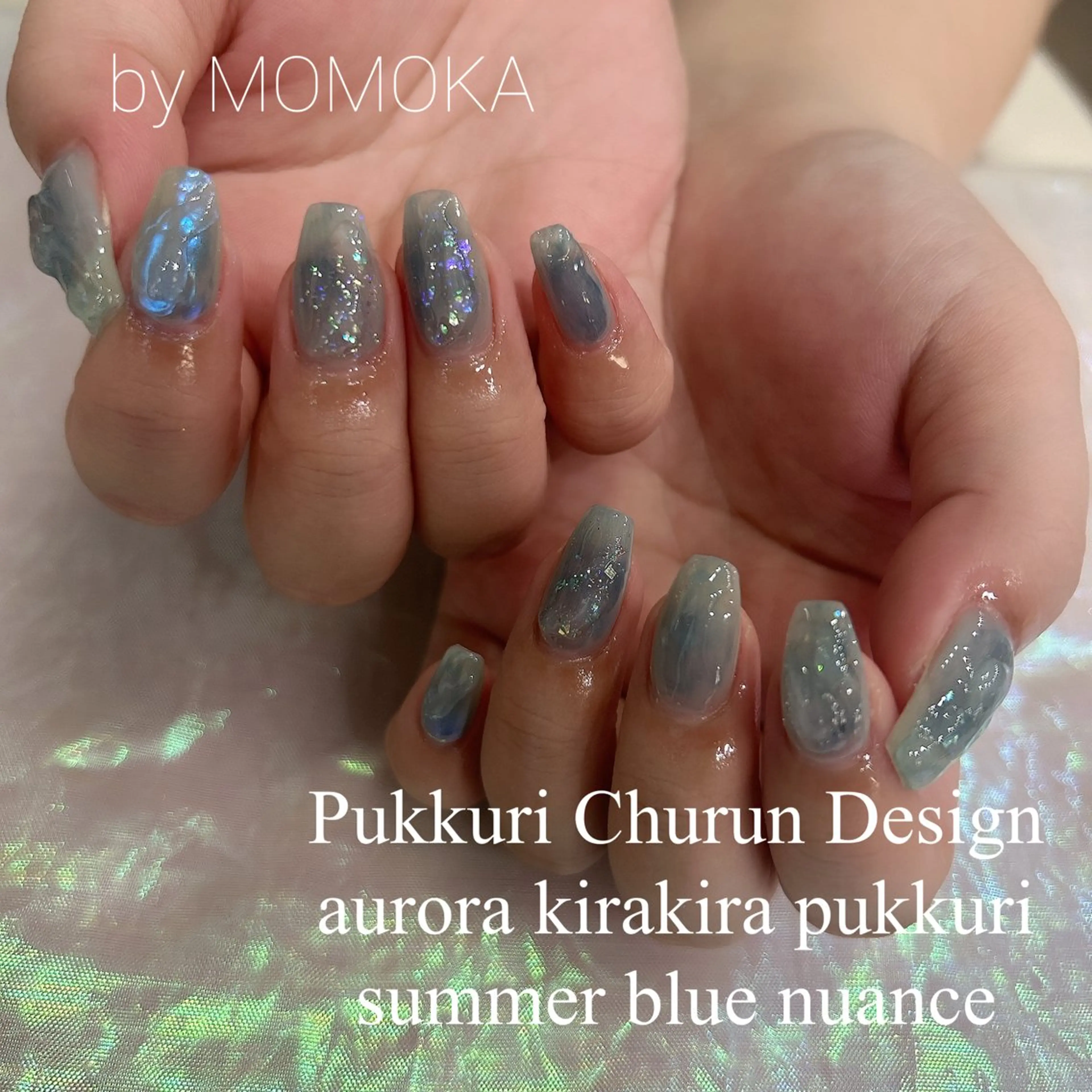 ネイル ぷっくりネイル ハンドネイル momoka_nails所属・Momo Nailsのネイルデザイン