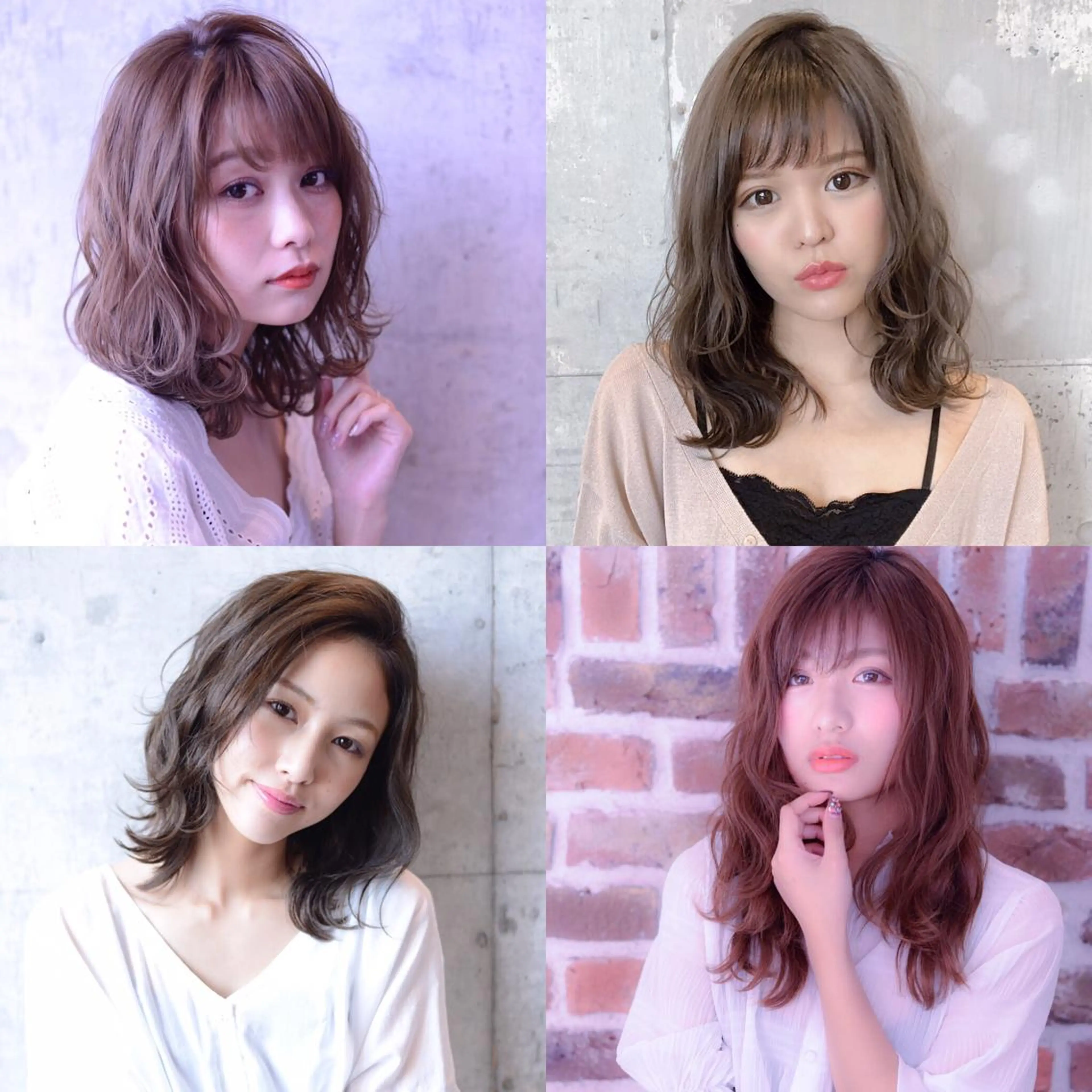 カット ヘアカラー トリートメント LOMA🇰🇷 銀座クボタのヘアスタイル