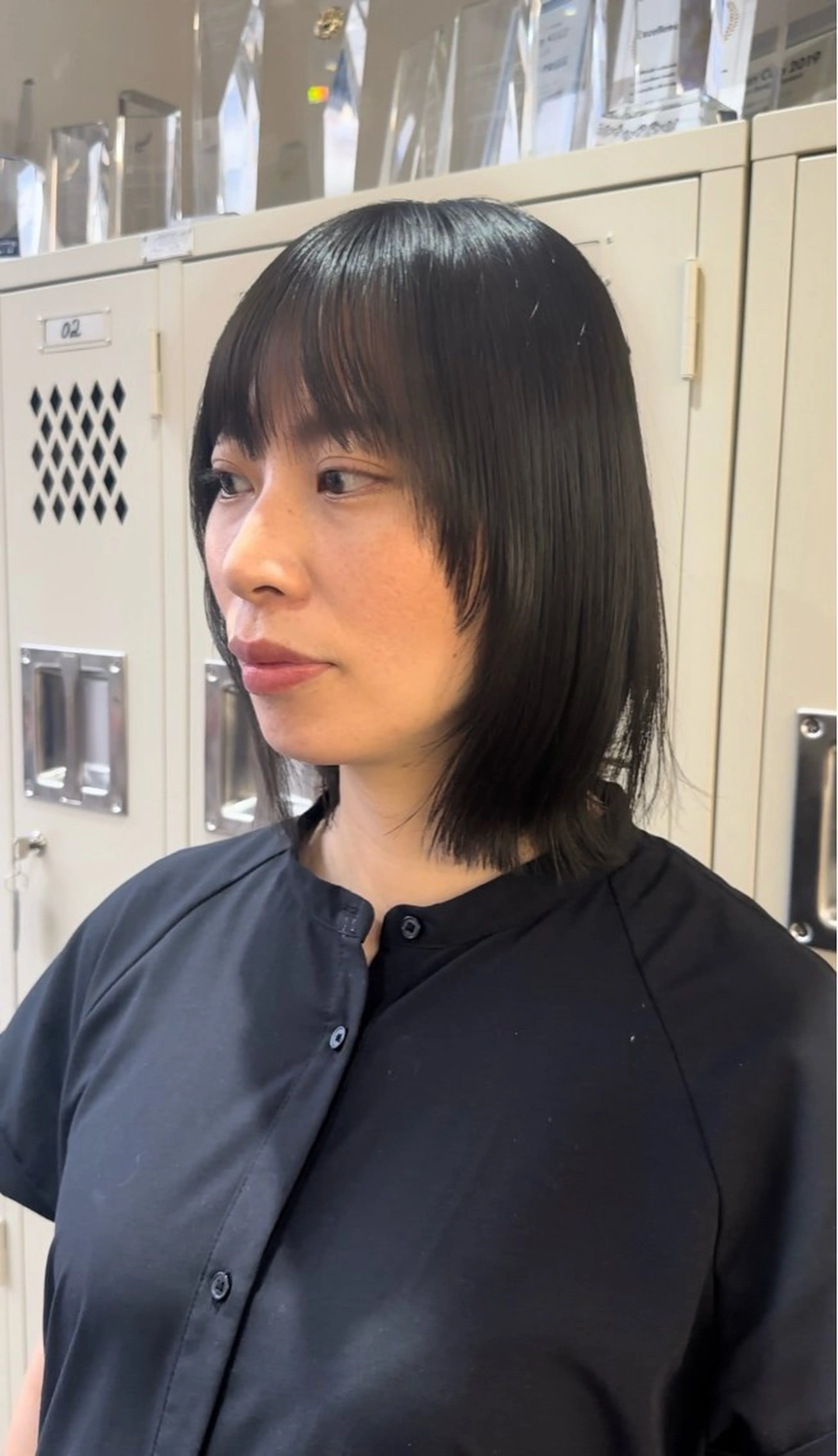 ミディアム カラー ミディアムパーマ ブリーチ ケアブリーチ 透明感カラー ダブルカラー カット ヘアカラー トリートメント 髪質改善/レイヤー/ 艶髪🎀ayaneのヘアスタイル