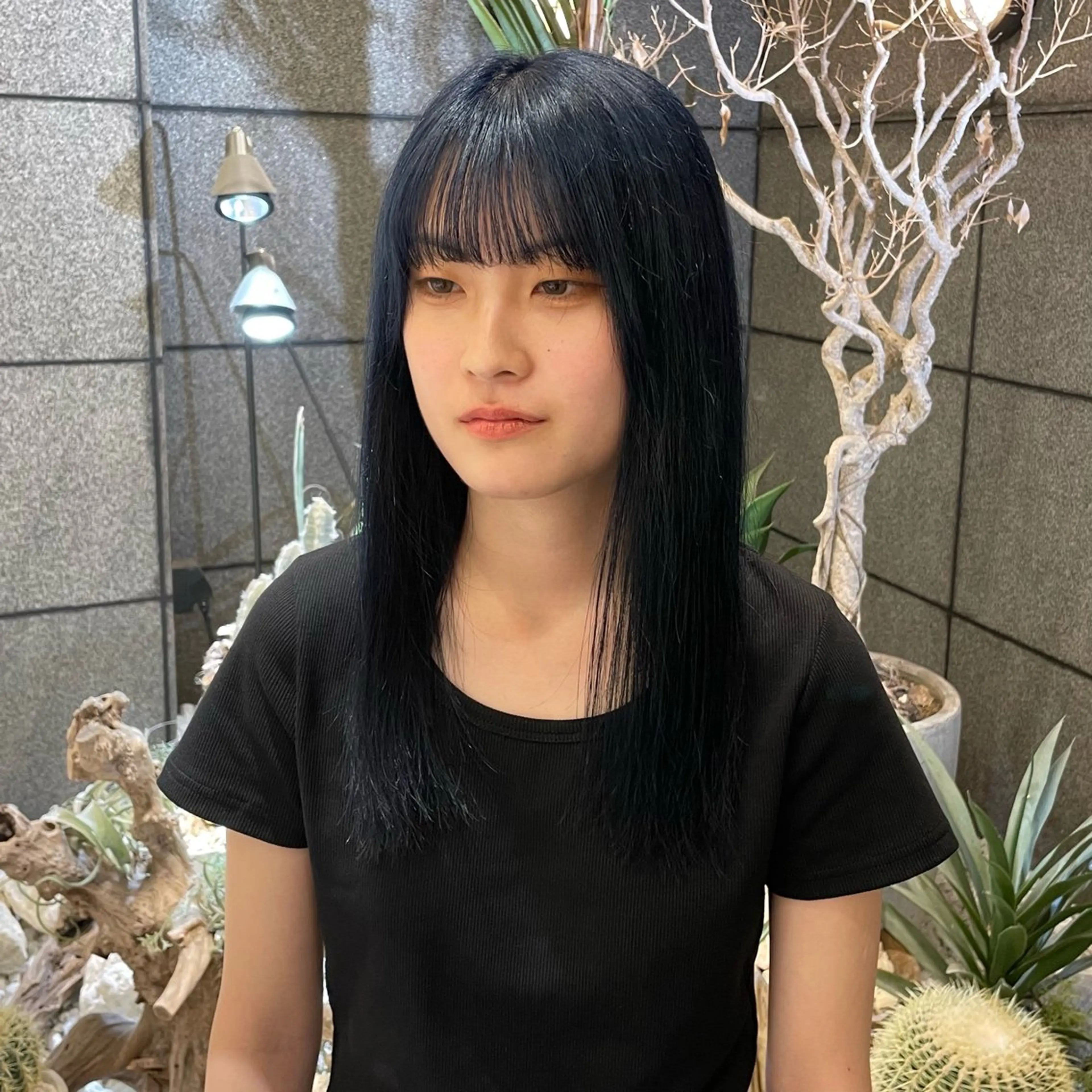 カラー 透明感カラー/ 縮毛矯正/ユイ☆彡のヘアスタイル