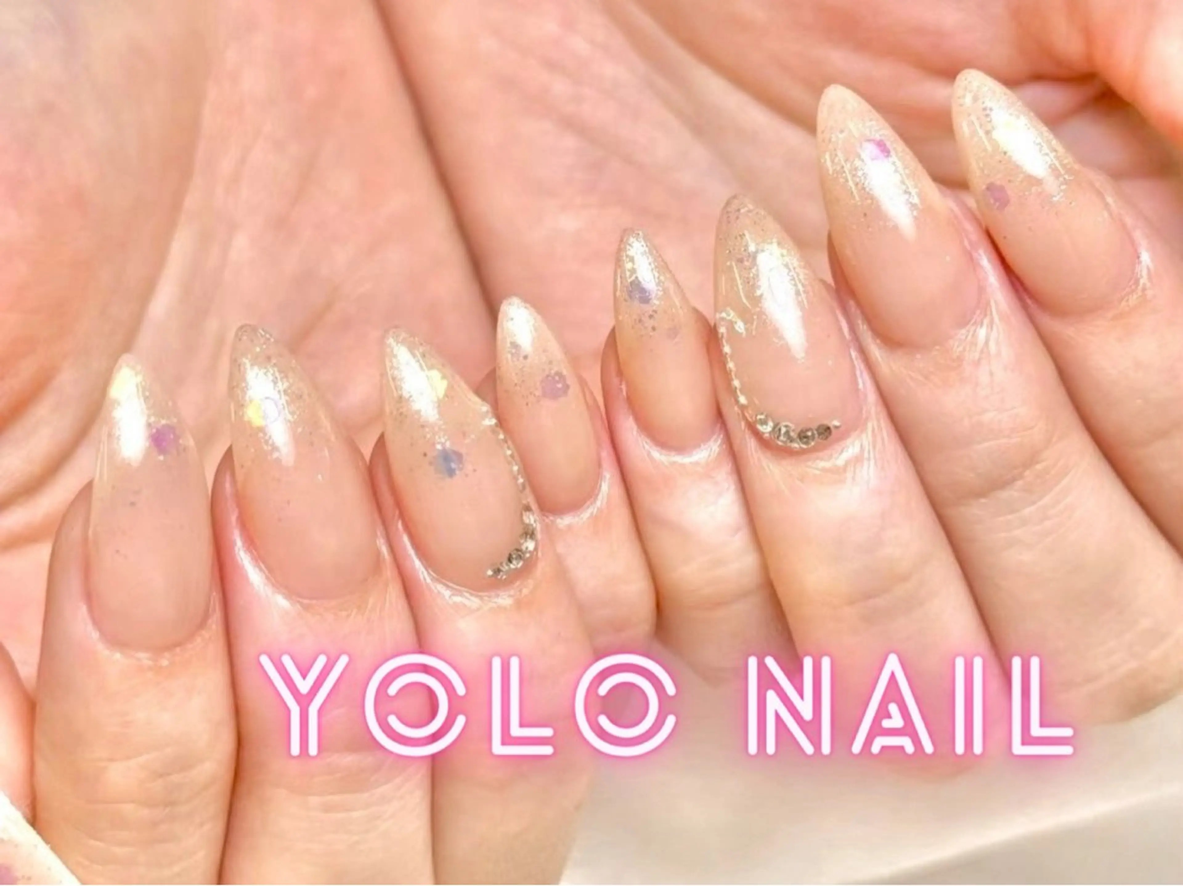 ネイル 持ち込み ハンドネイル YOLONAIL心斎橋店所属・田本 和音のネイルデザイン
