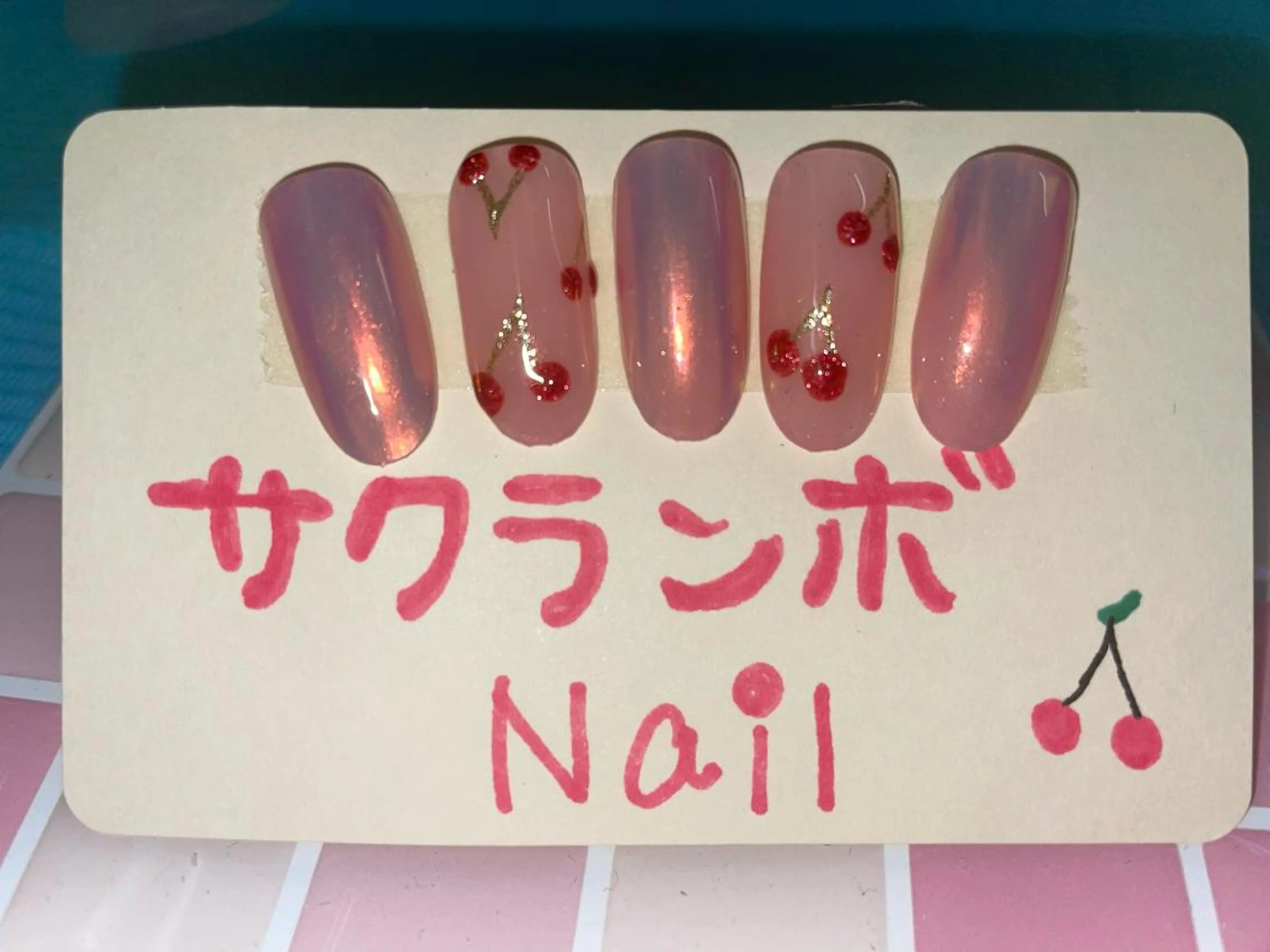 ネイル オーロラネイル Sympa♡ SARINAのネイルデザイン