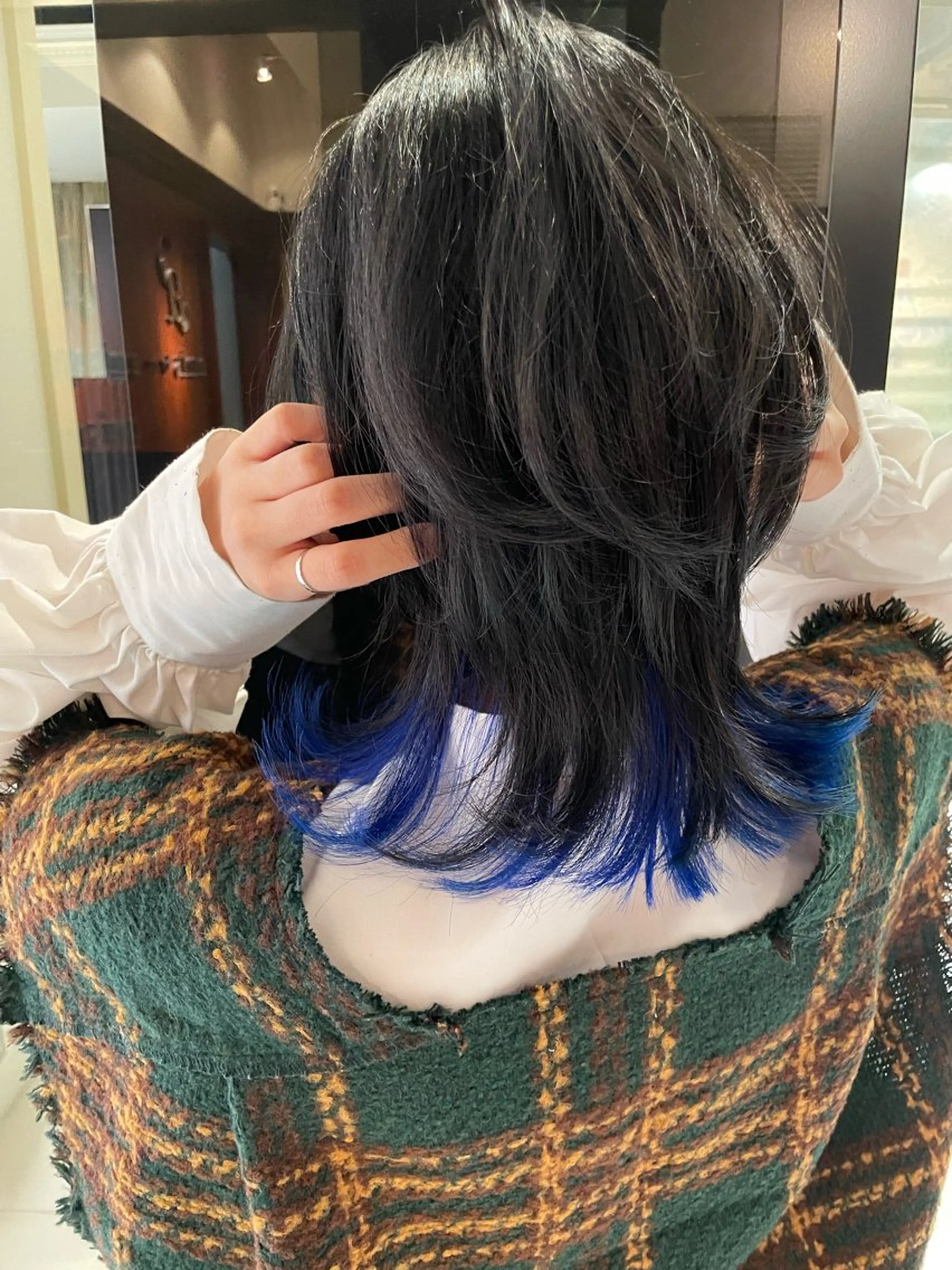 ミディアム カラー カット ヘアカラー 💫ダブルカラー💫 池袋西口・泡渕✂️のヘアスタイル