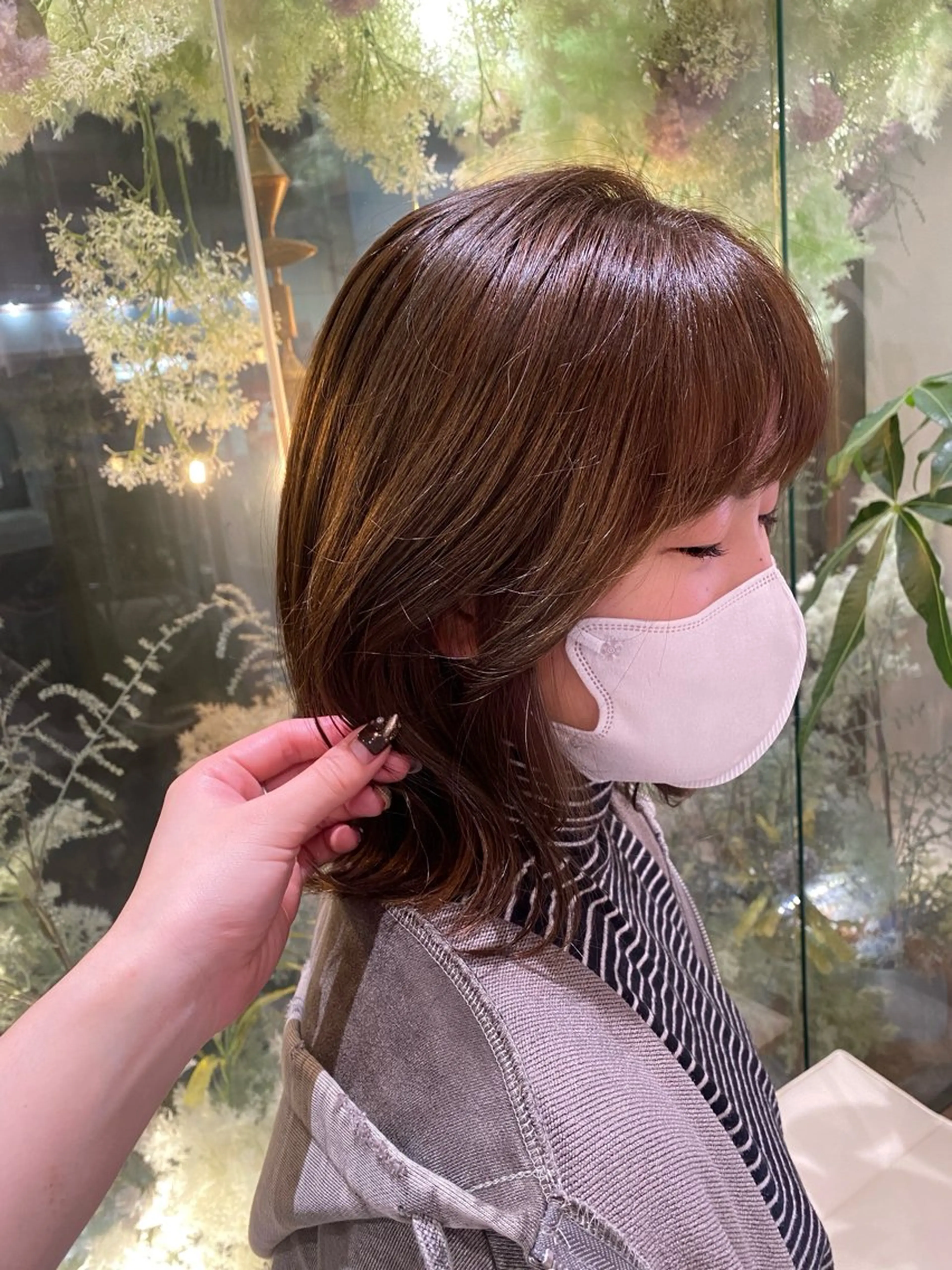 ミディアム ヘアカラー PANOLA所属・🫟ツ カ🫟のヘアスタイル