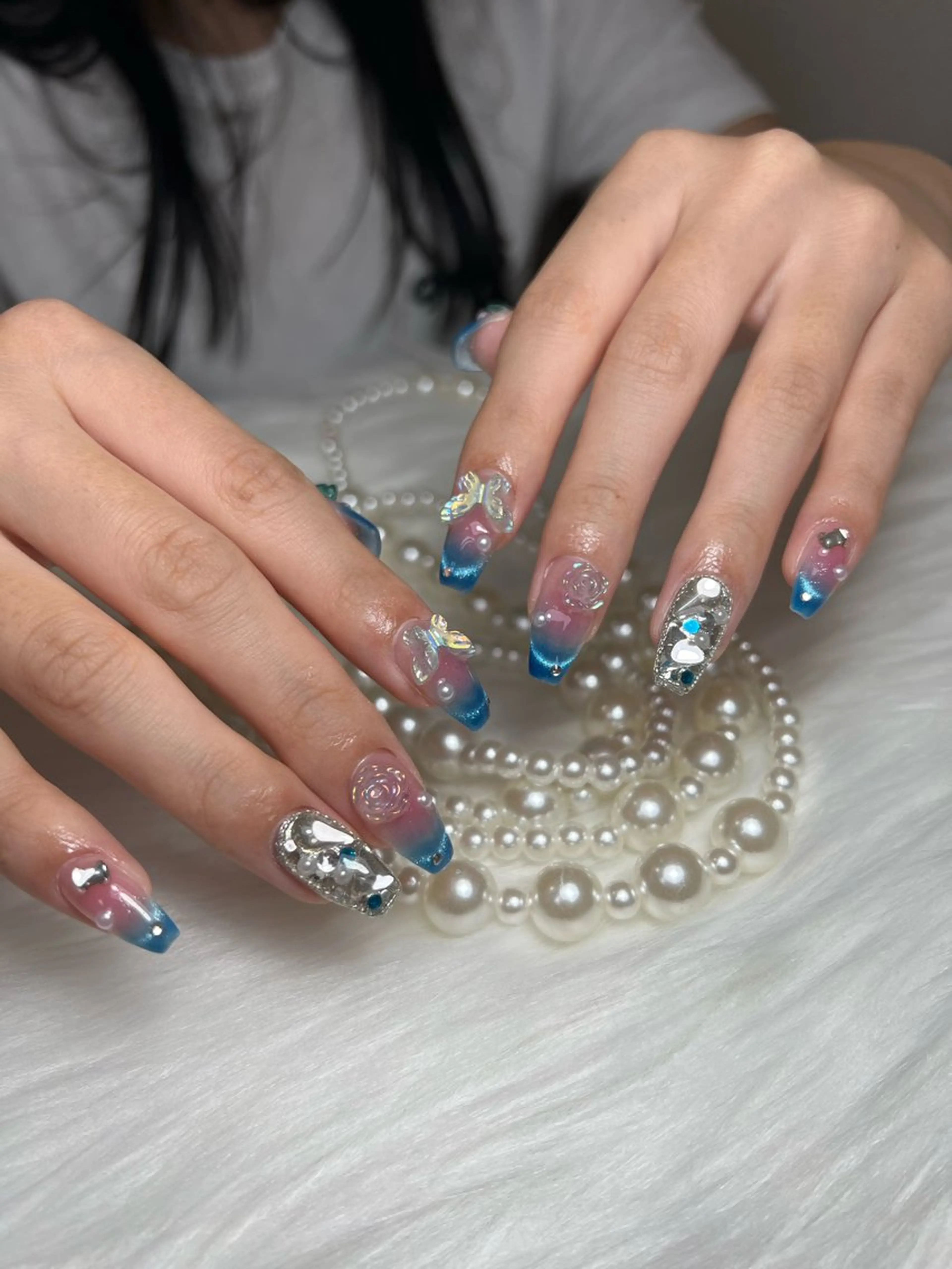 ネイル ハンドネイル ハンドケア DEMAIN- 🌹のネイルデザイン