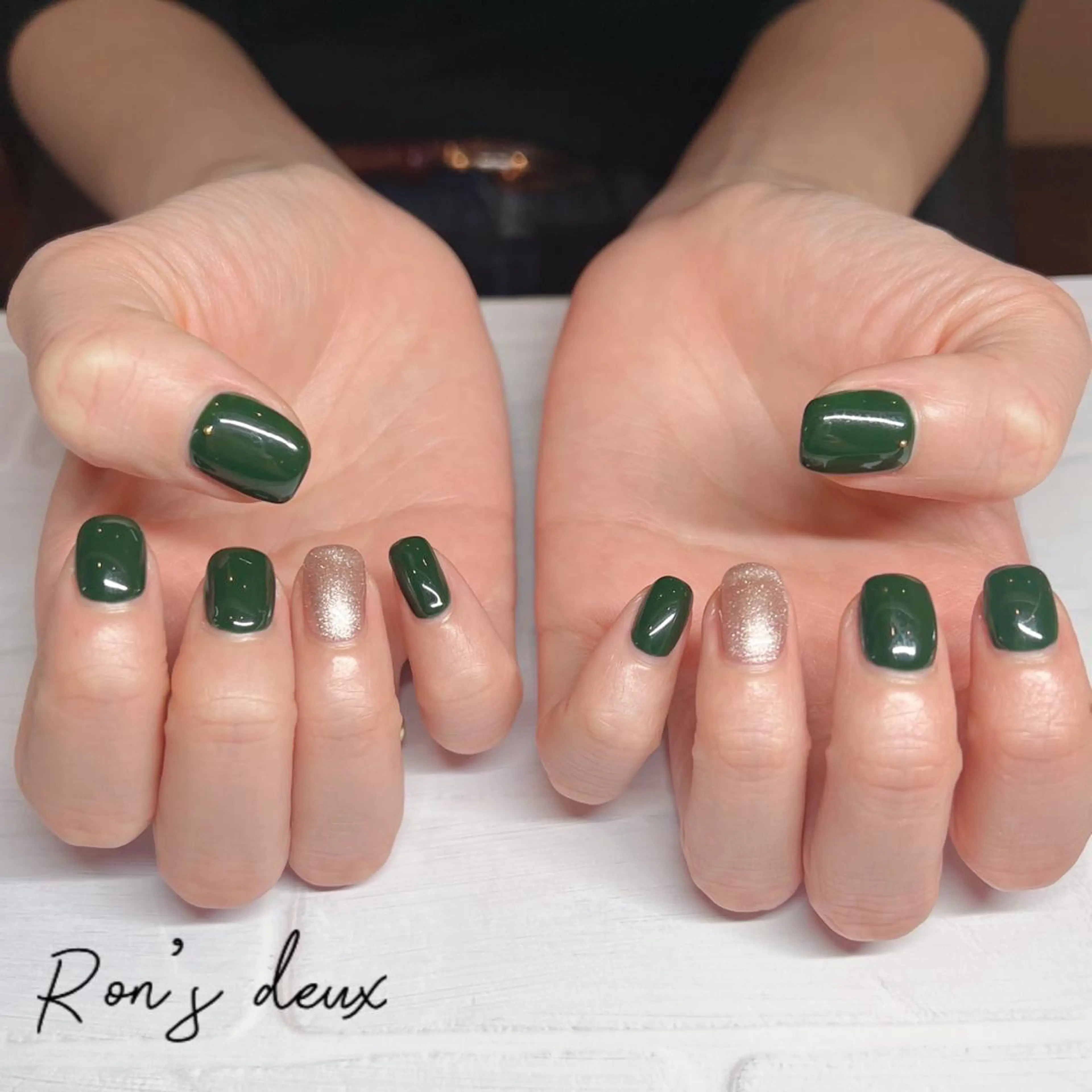 ネイル Ron's nail 笹岡のネイルデザイン