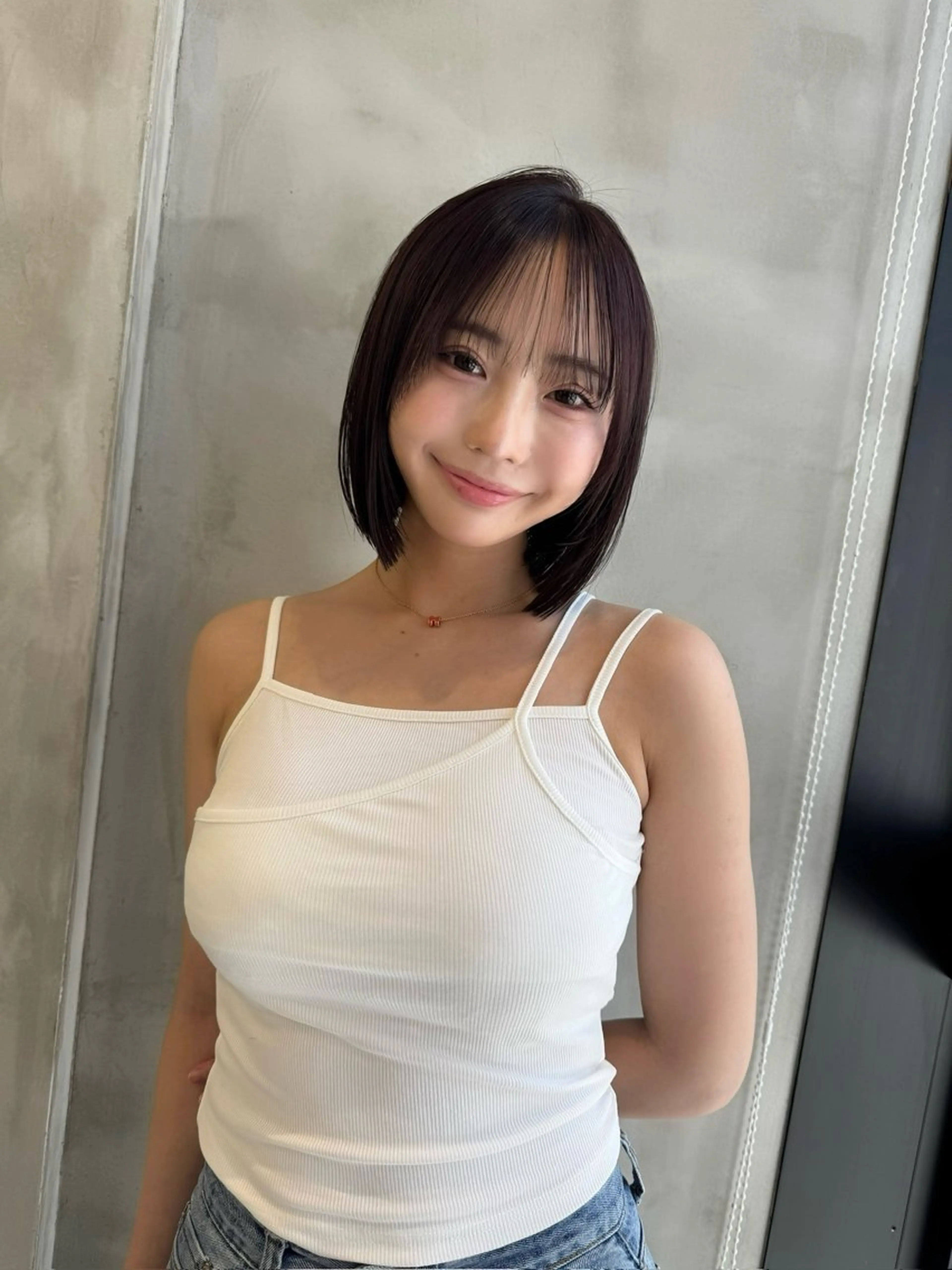 ミディアム カラー カット ヘアカラー トリートメント 💕モテ髪💕 小川大輔のヘアスタイル