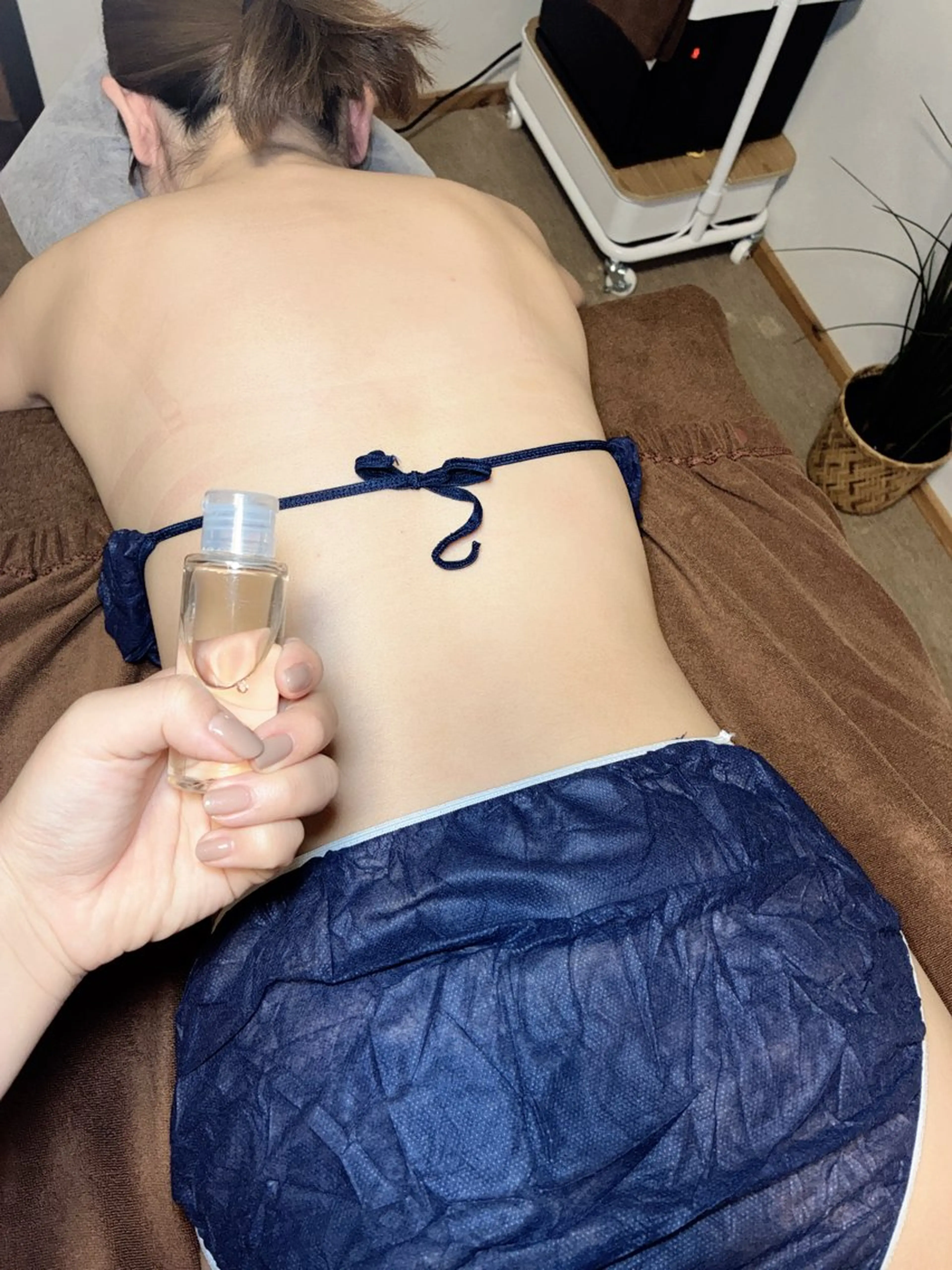 全身オイルマッサージの写真