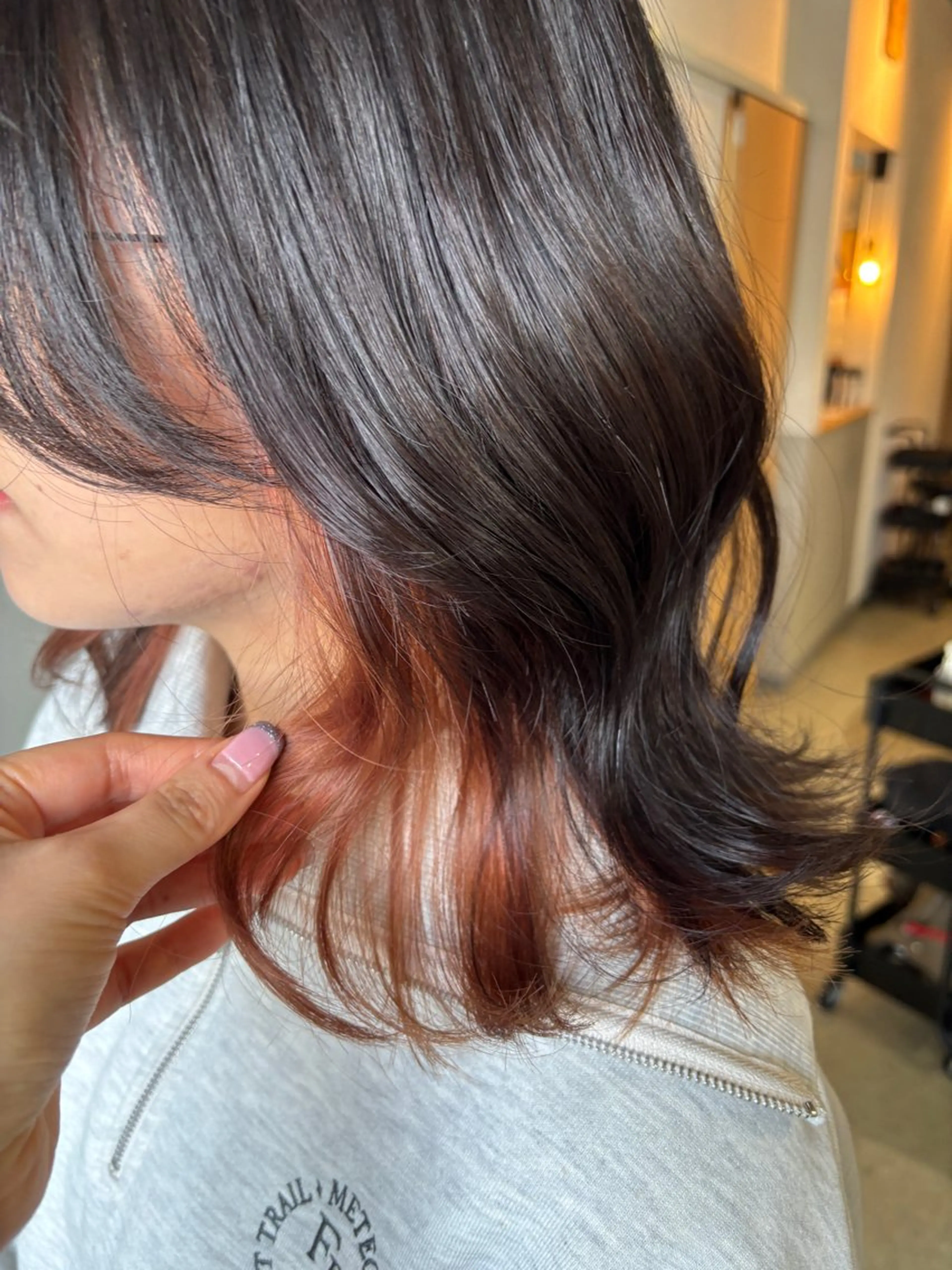 ミディアム ヘアカラー トリートメント miri.. yukinaのヘアスタイル