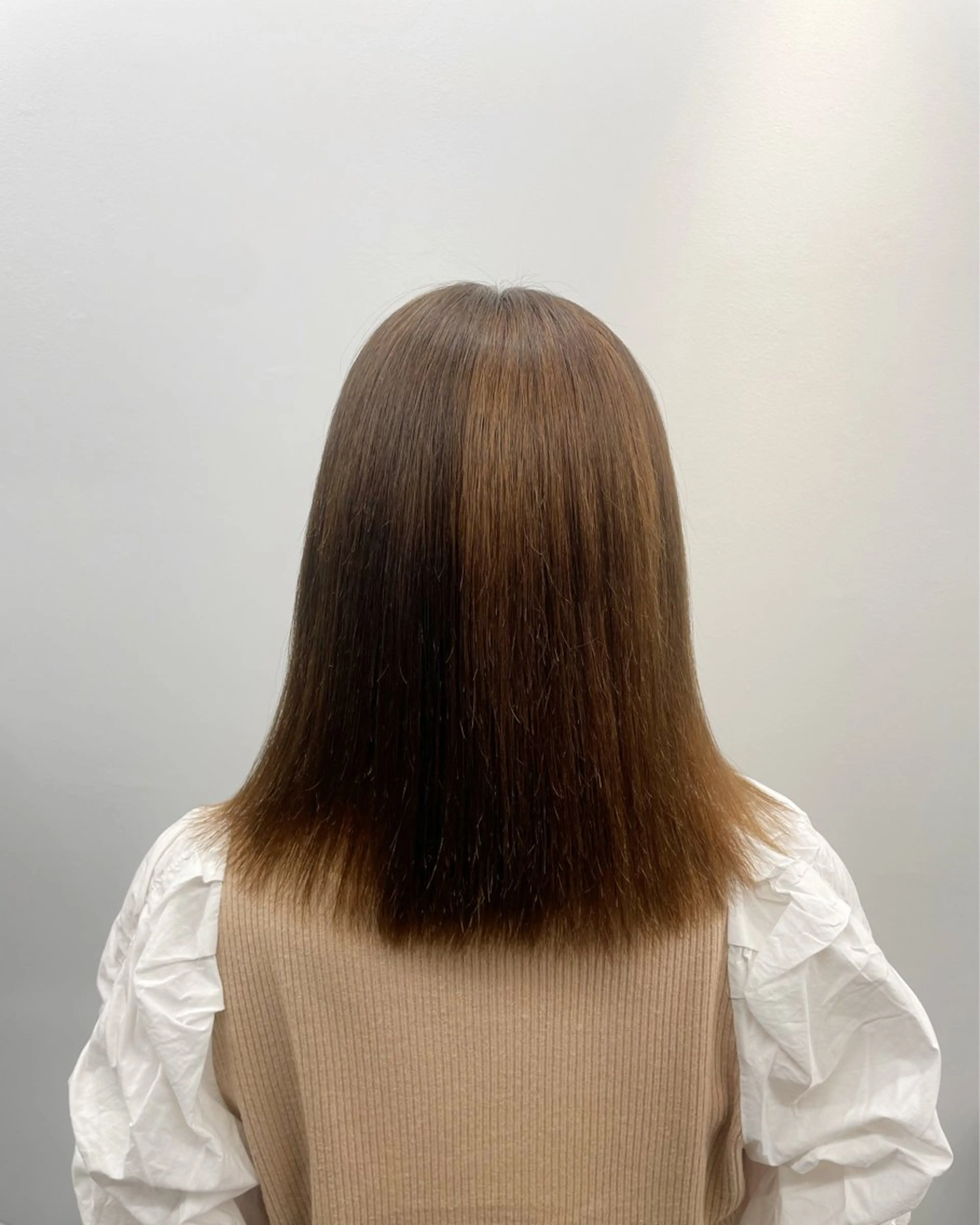 セミロング トリートメント カット モデル募集/ホノカのヘアスタイル