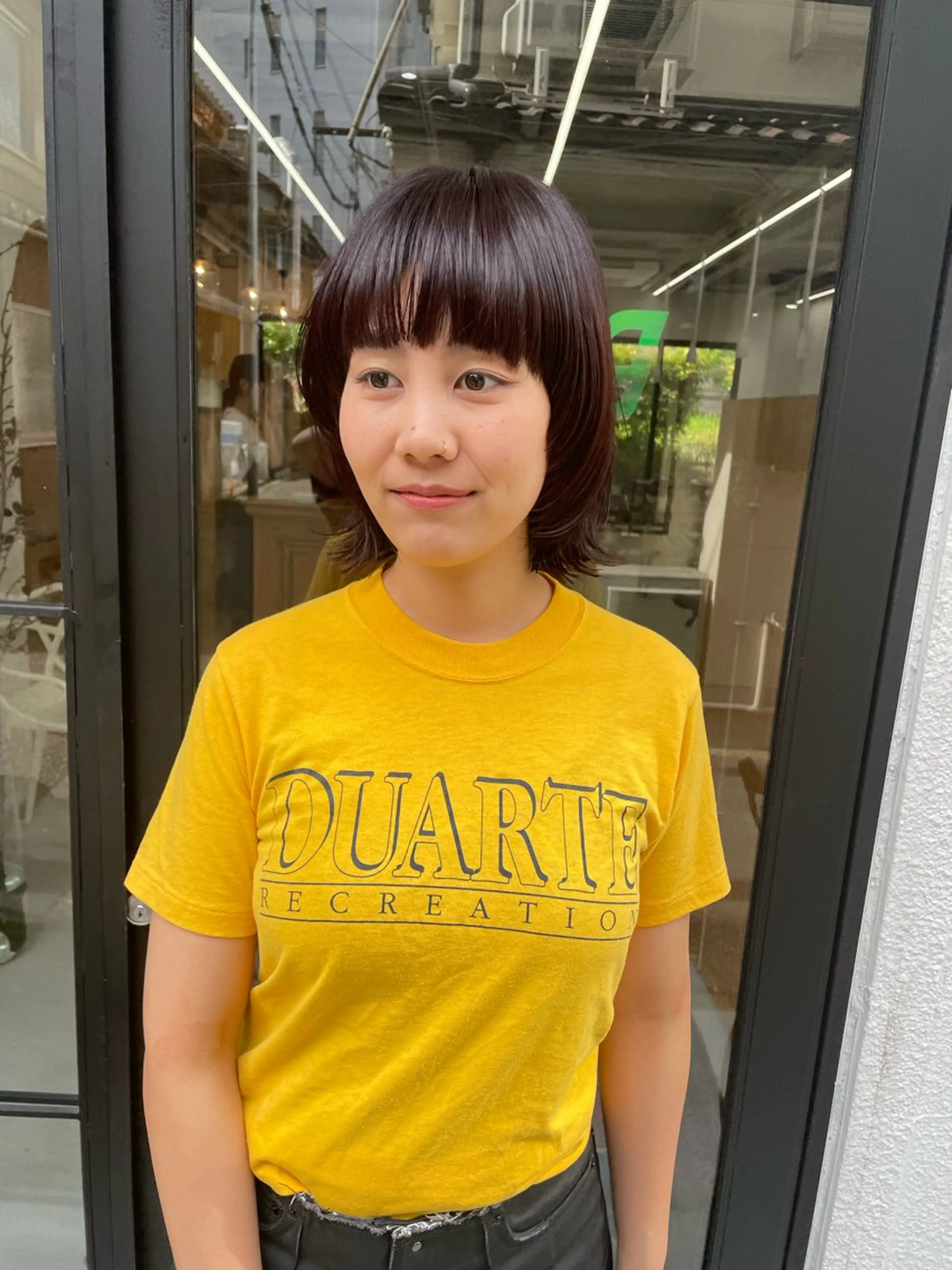ミディアム カラー パーマ ヘアアレンジ メンズ マッシュ メンズウルフカット ウルフカット カット ヘアカラー トリートメント tatsumi/ボブ ウルフ/レイヤーのヘアスタイル