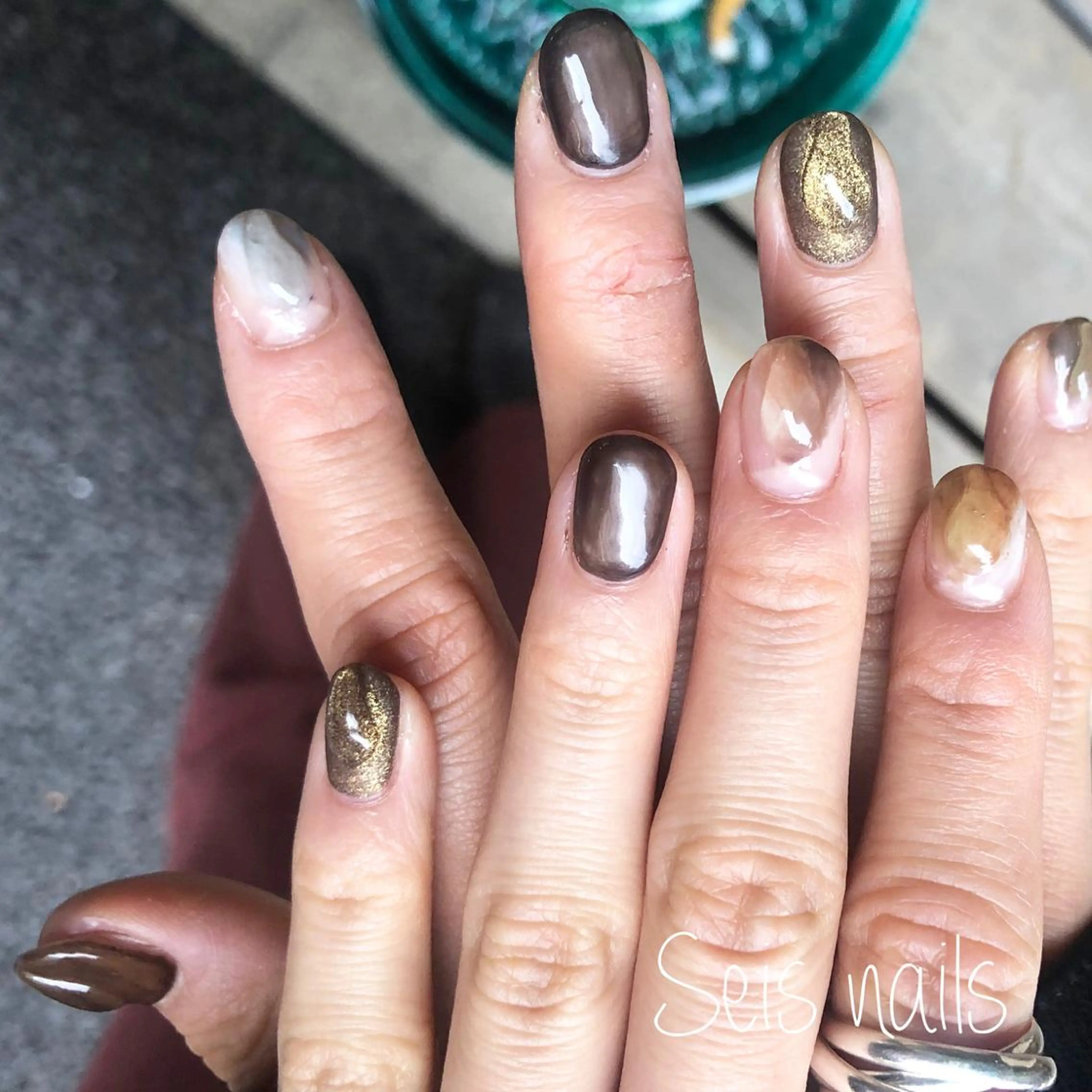 ネイル ハンドネイル Seis Shihoのネイルデザイン